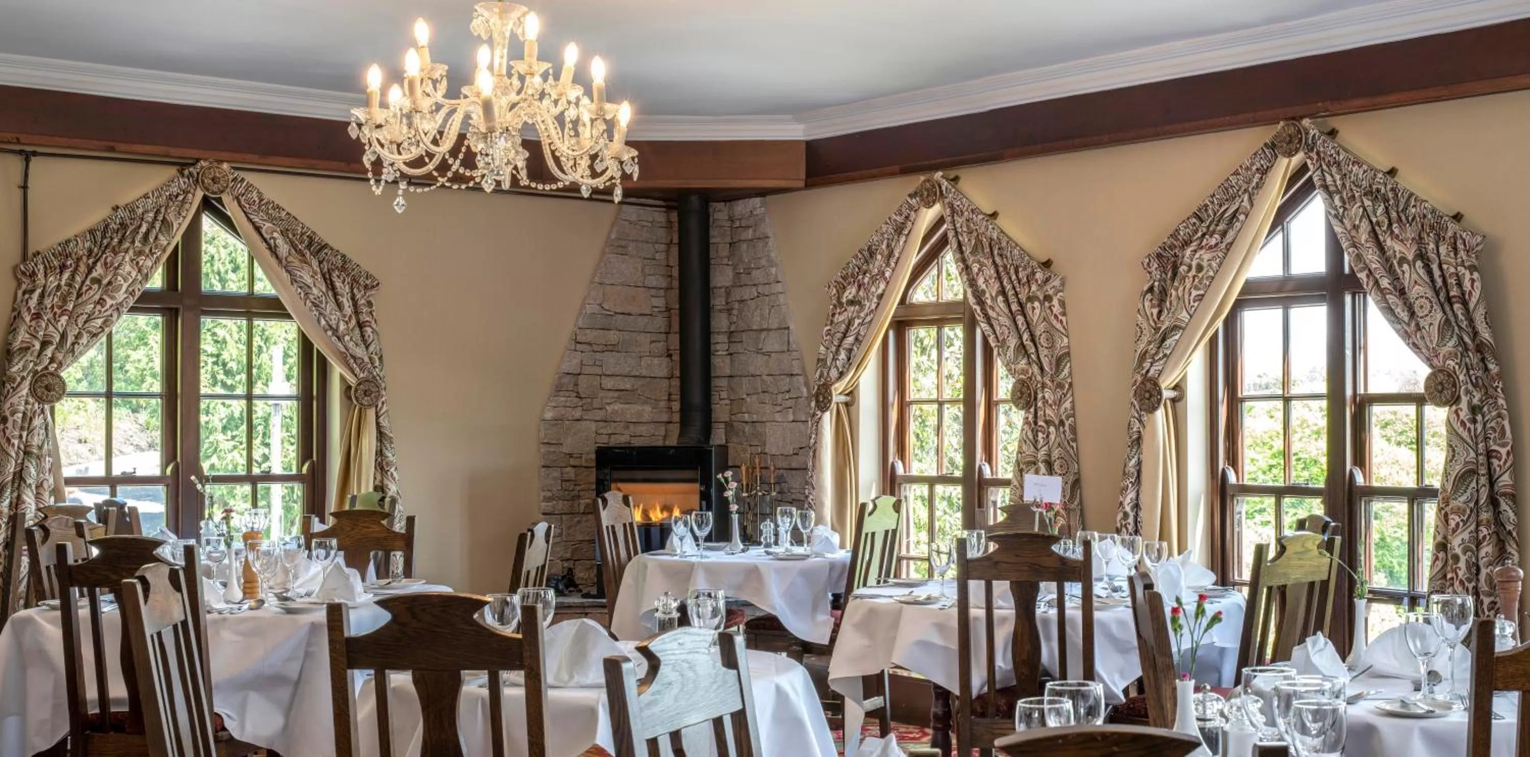 Restaurant/places to eat in Abbeyglen Castle Hotel