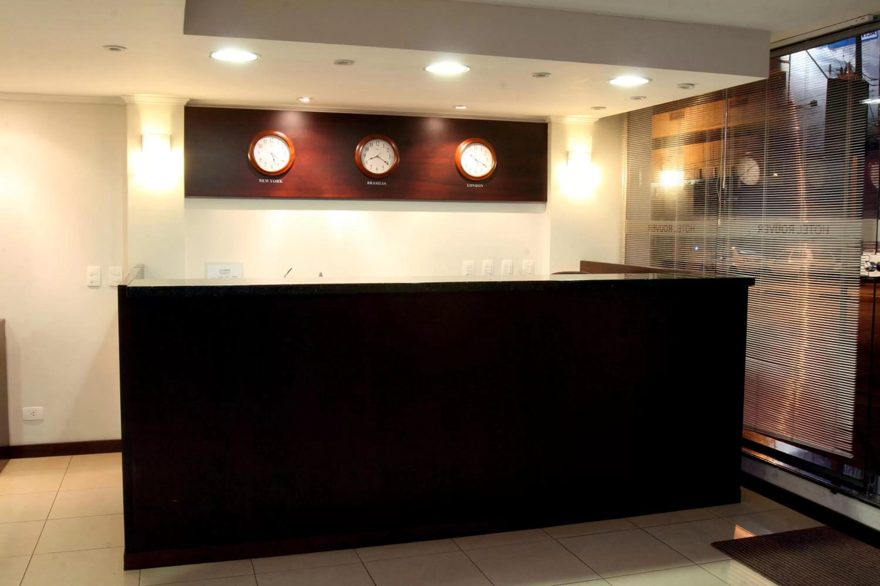 Lobby or reception in Hotel Rouver