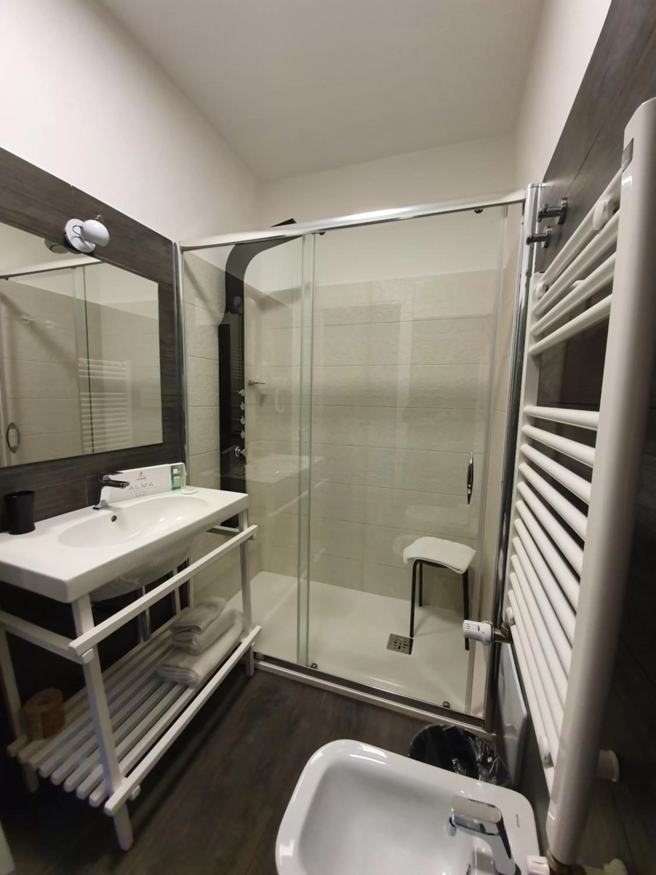 Bathroom in Alma Hotel