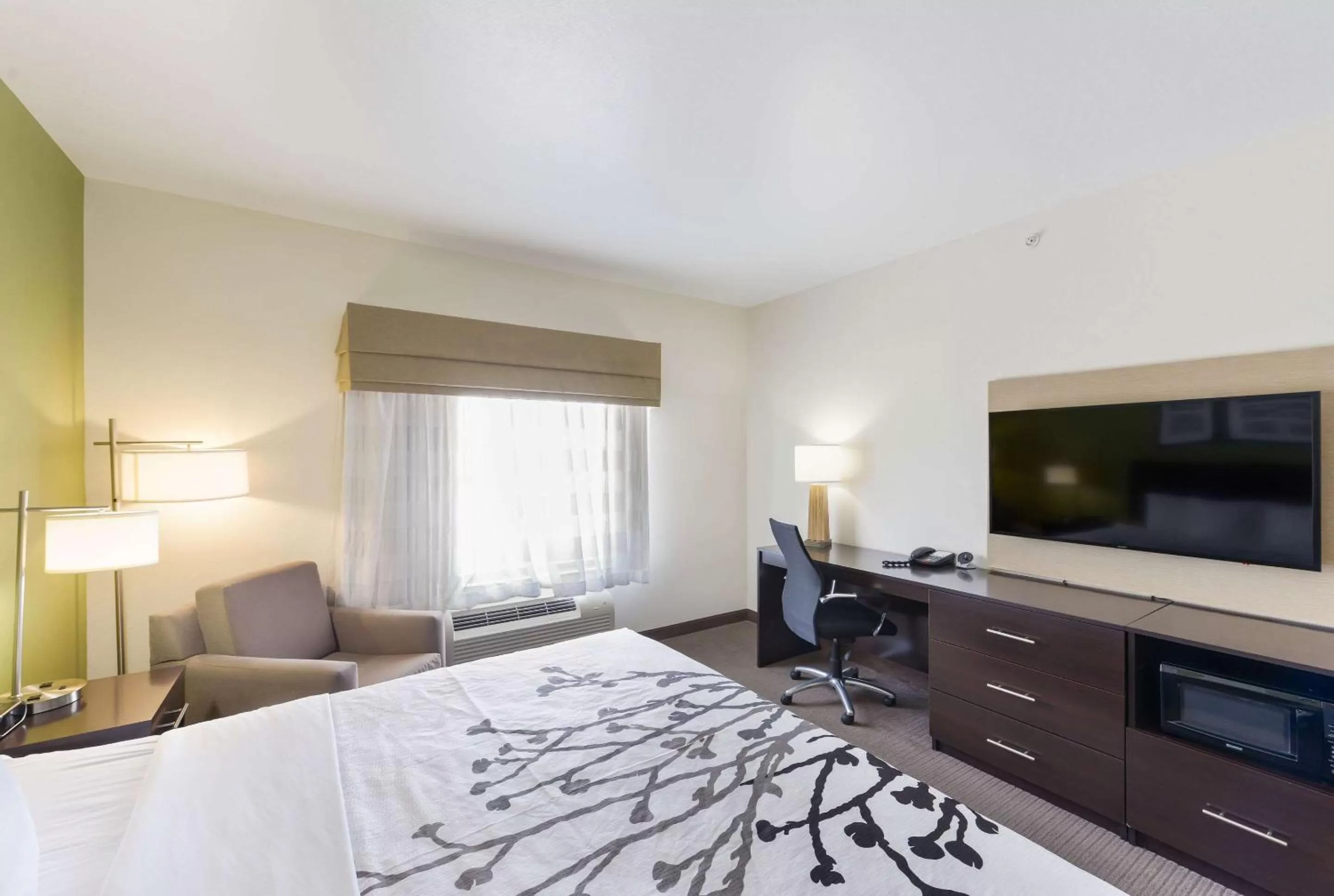 Photo of the whole room, Bed in Sleep Inn & Suites Midland West