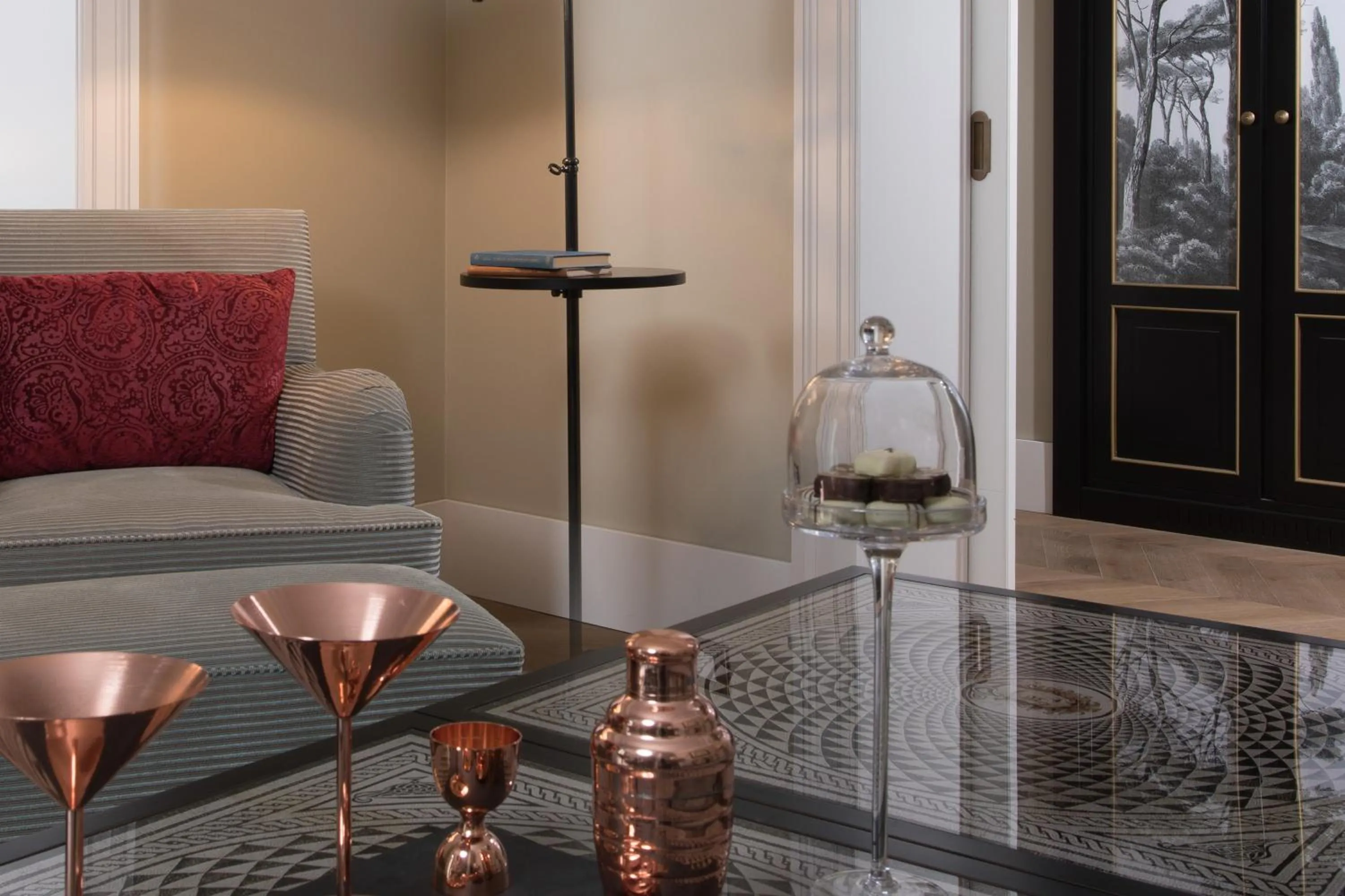 City view in Rocco Forte Hotel De La Ville