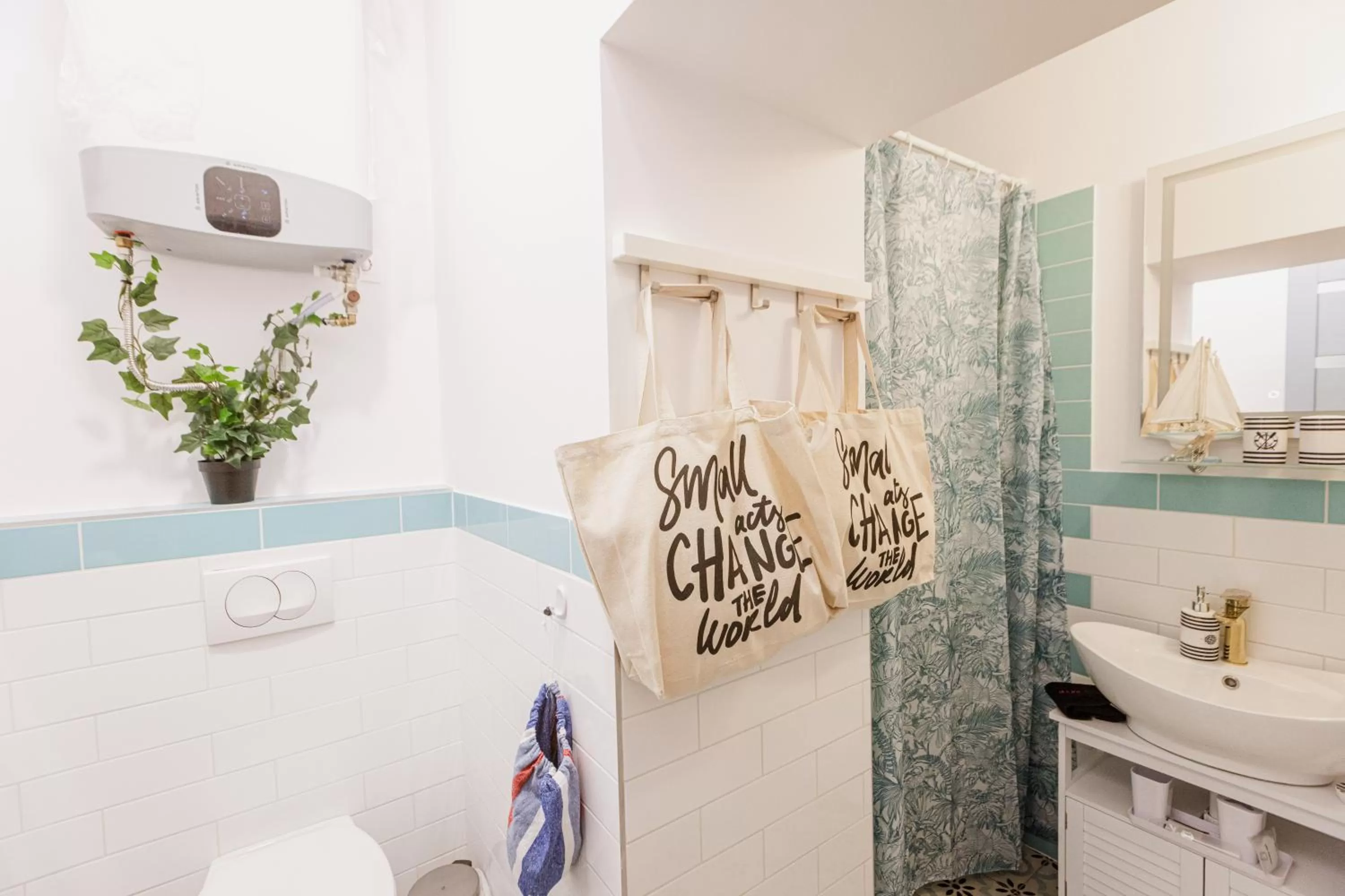 Bathroom in Dunakavics XIII Apartman