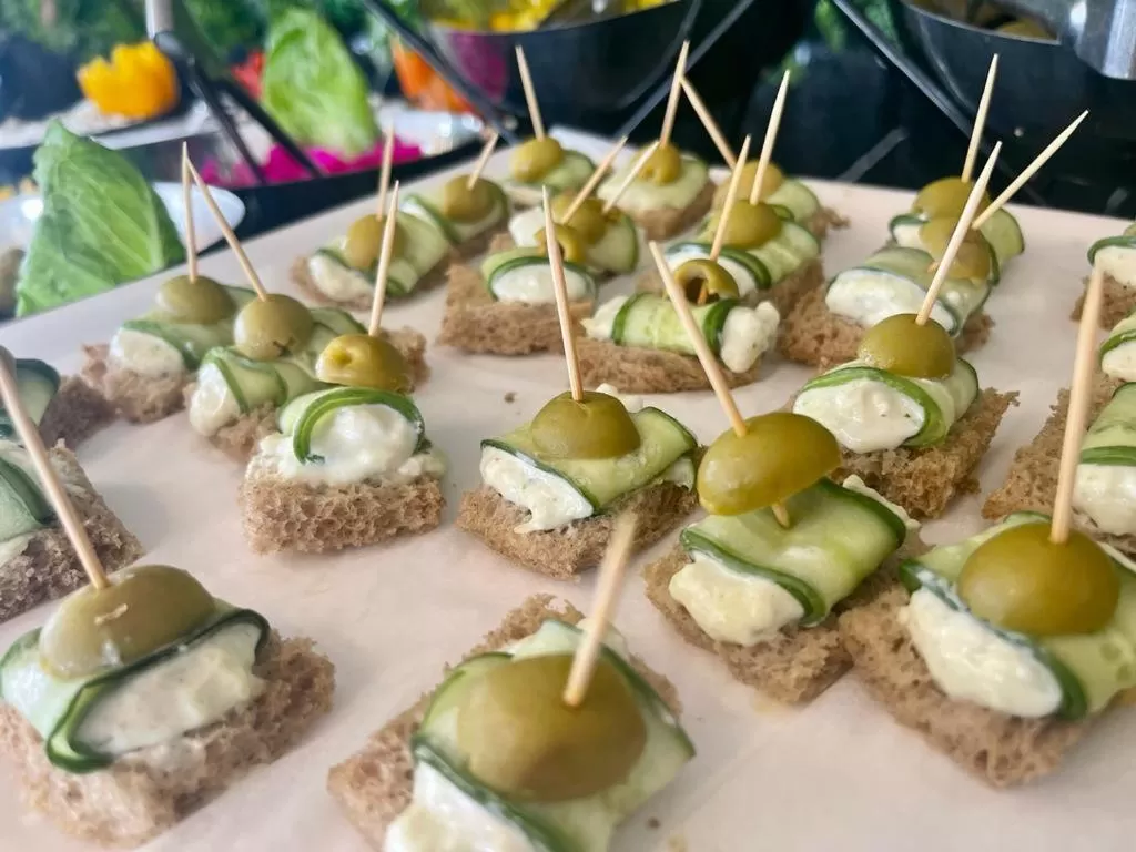 Food in Caesar Hotel Ramallah