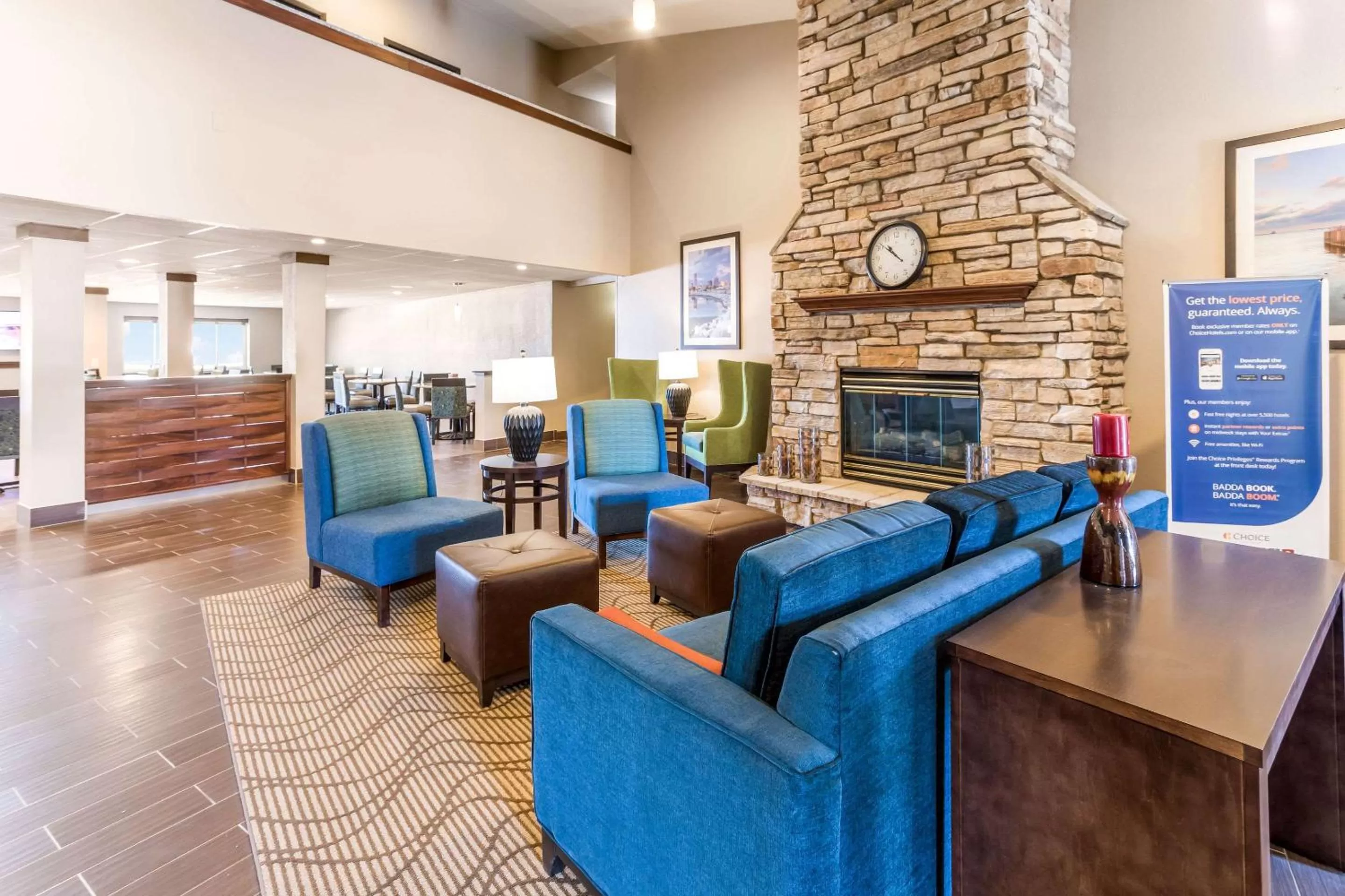 Lobby or reception in Comfort Inn