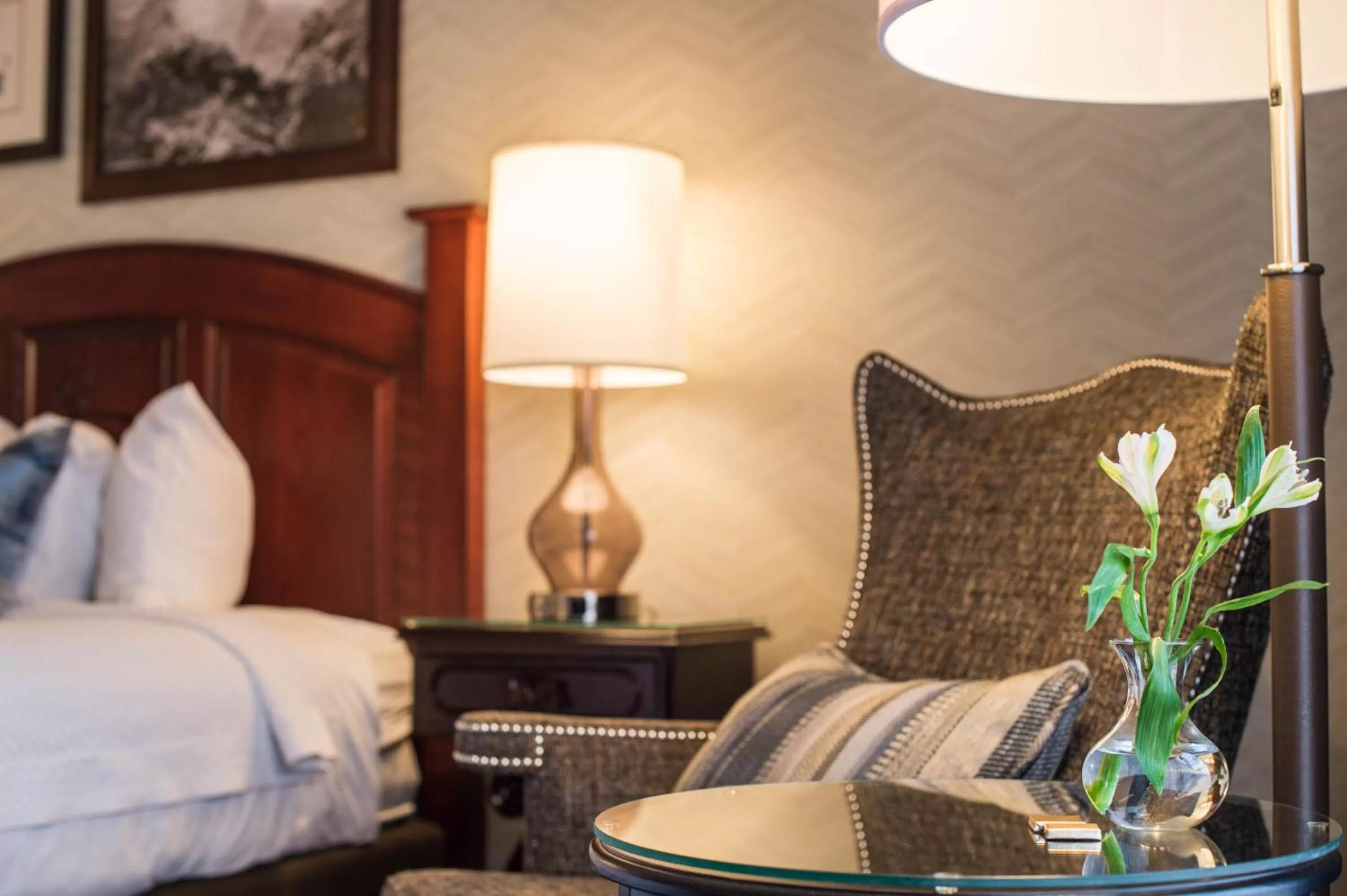 Seating area, Bed in Hotel Boulderado