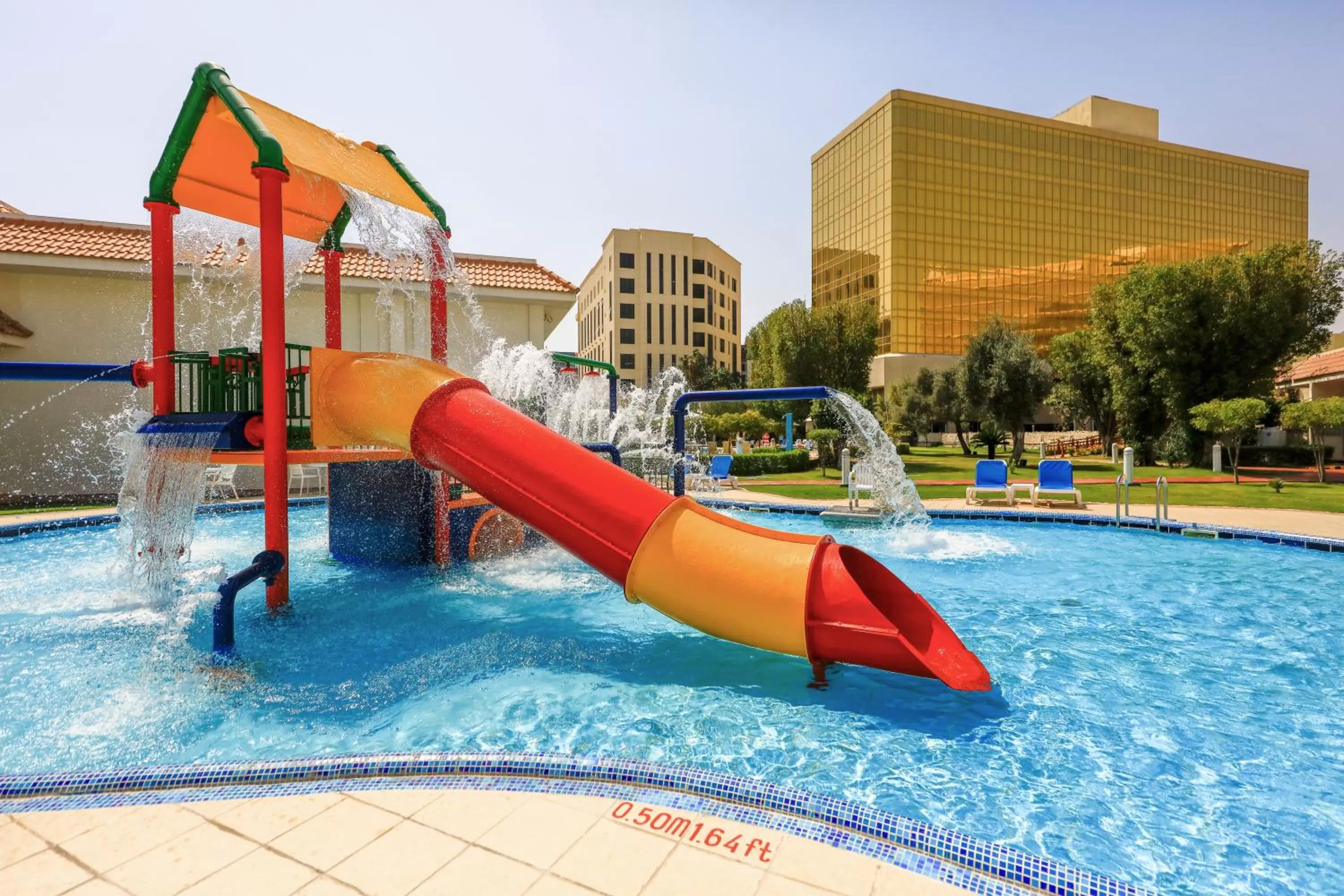 Aqua park in Radisson Blu Hotel, Doha