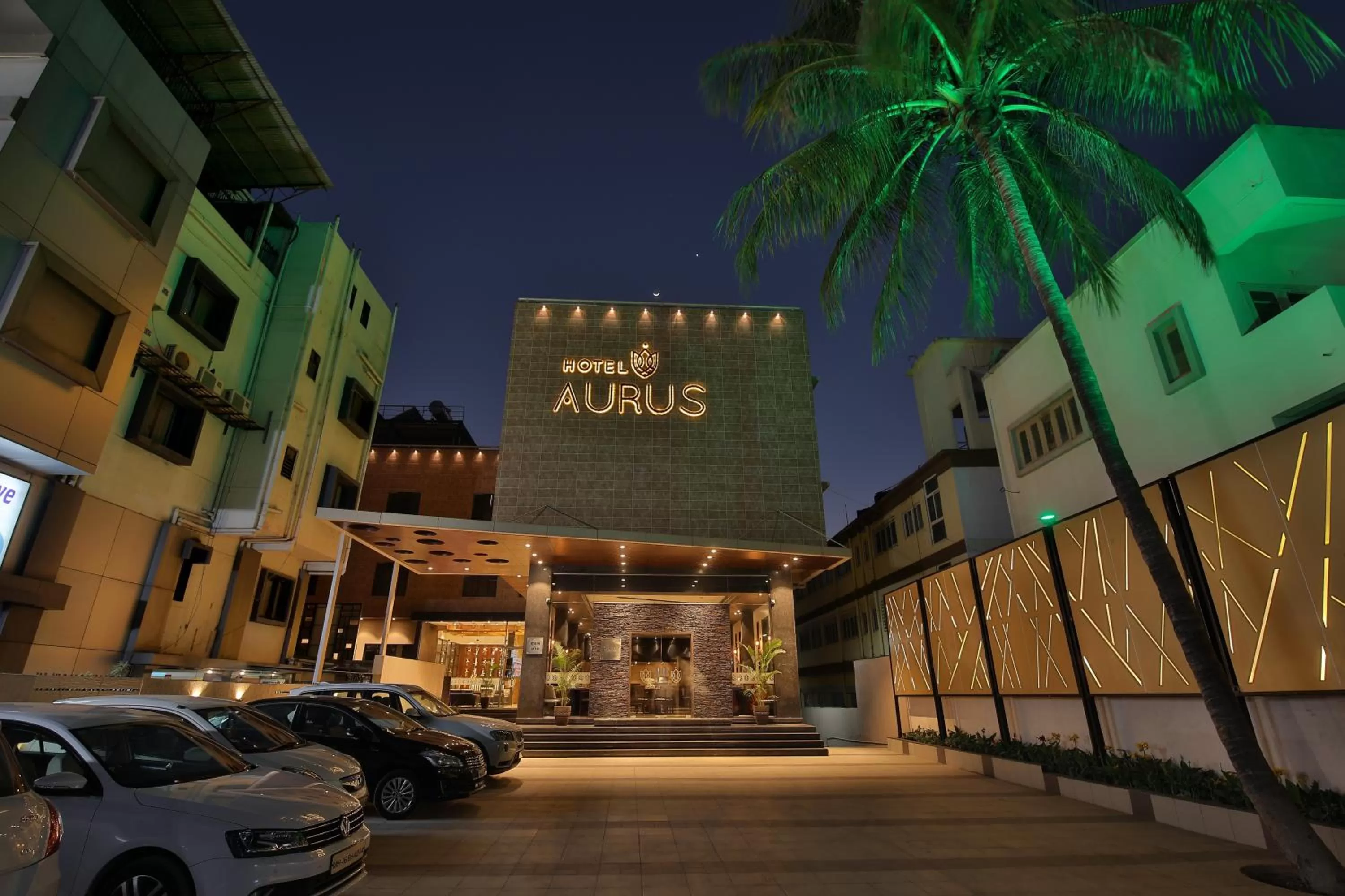 Property building in Hotel Aurus