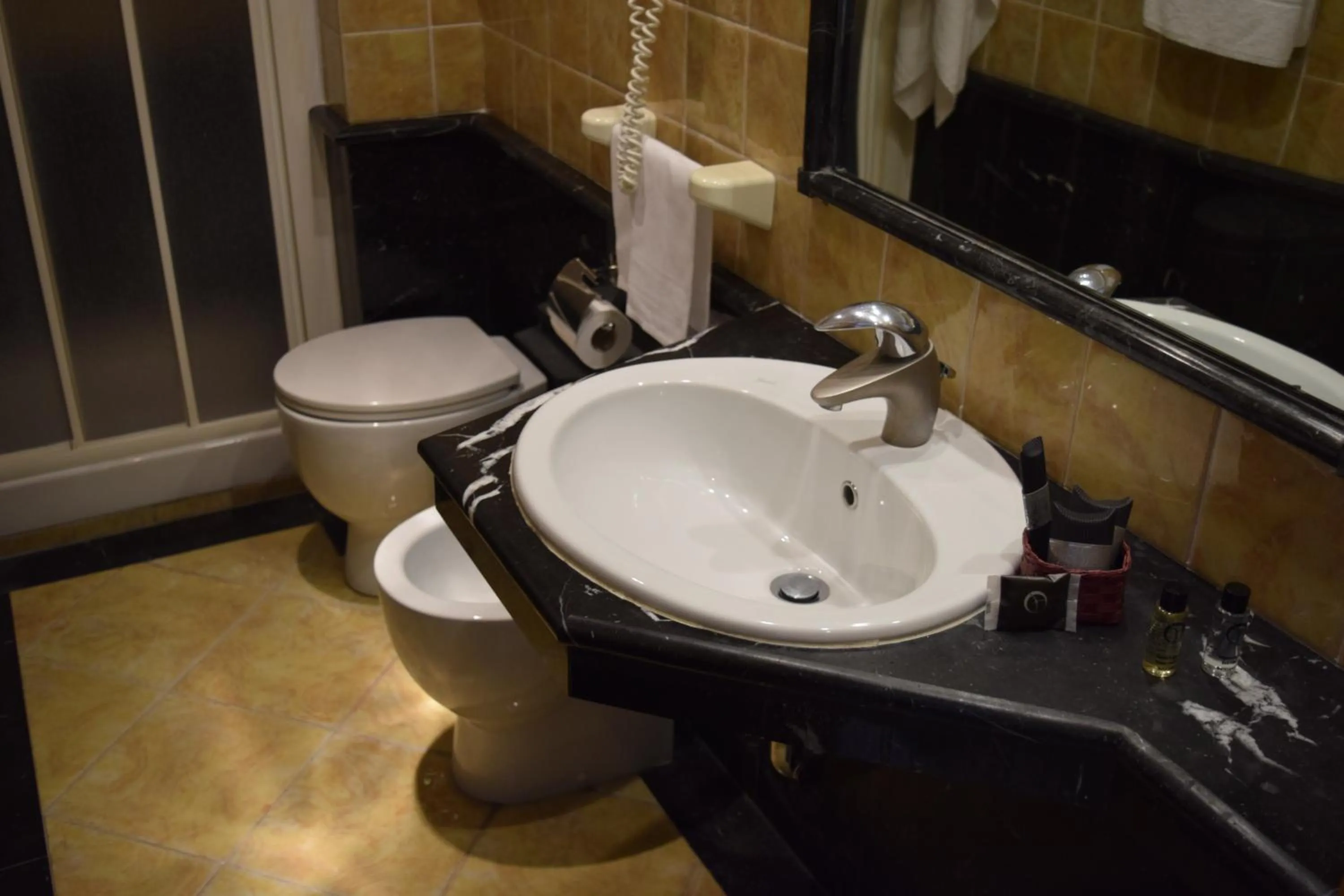 Bathroom in Hotel President Pomezia