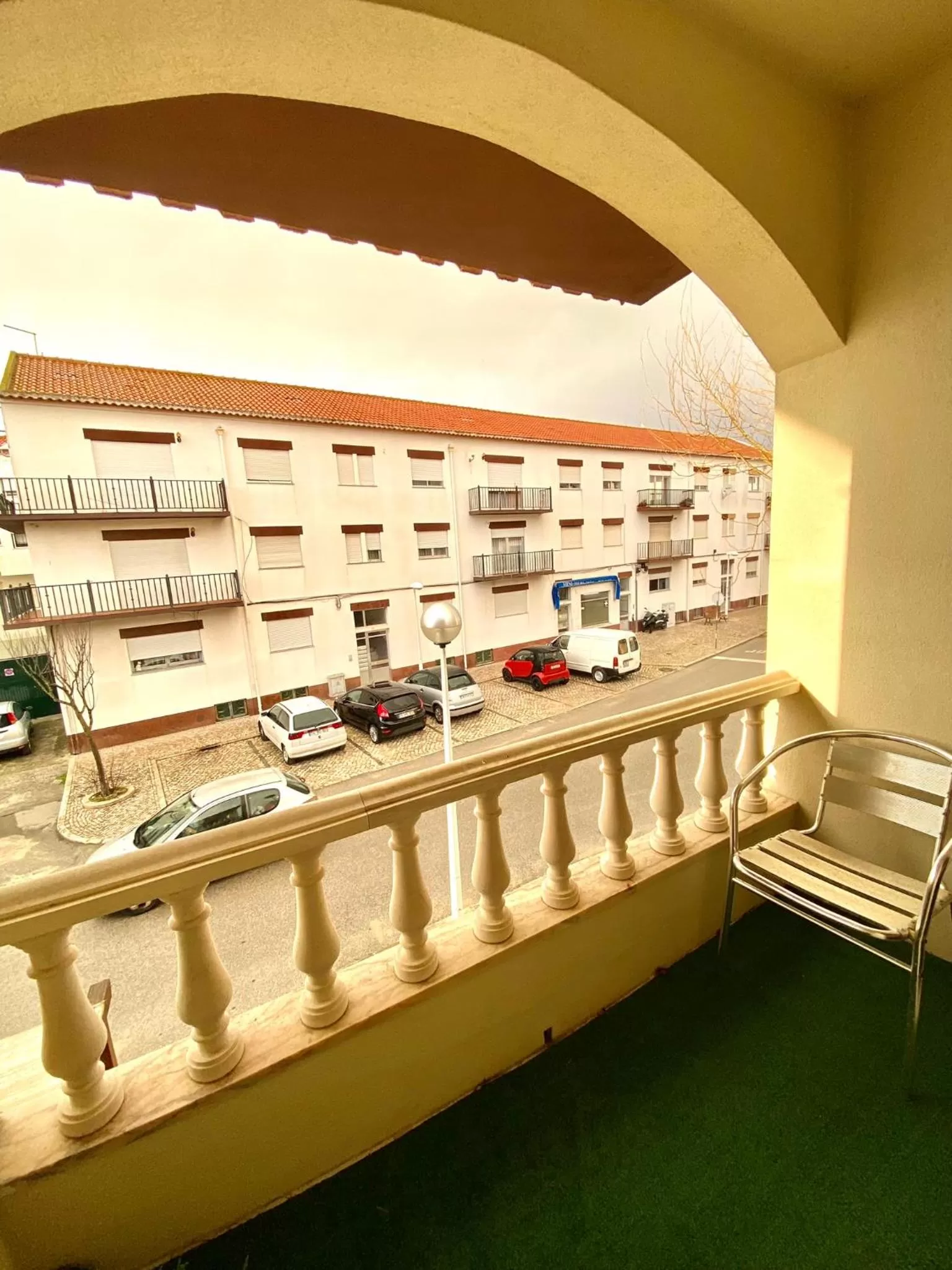 Balcony/Terrace in Spray B&B Sitio in Nazare Mini bar, European style