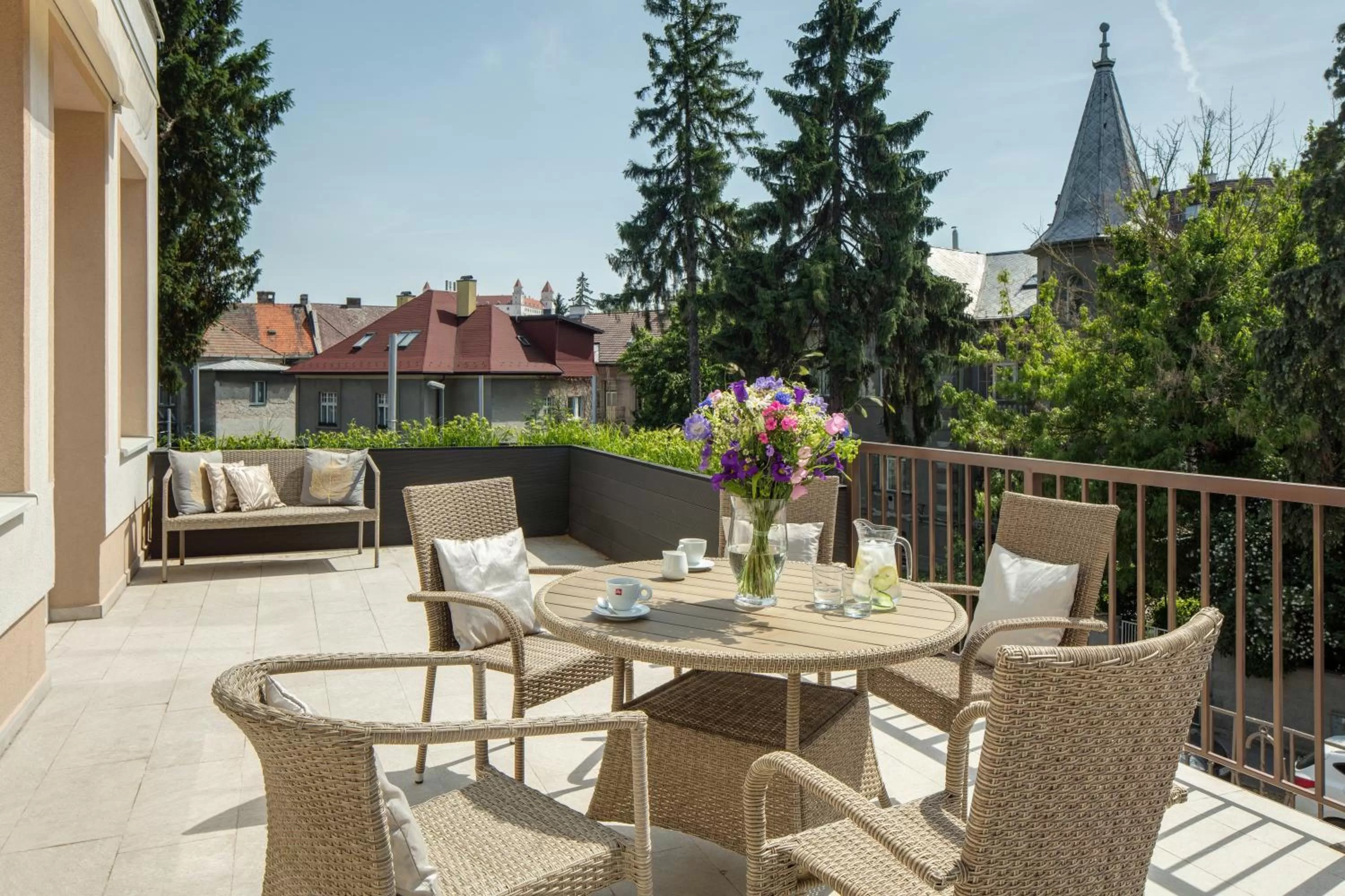 Balcony/Terrace in Mamaison Residence Sulekova Bratislava