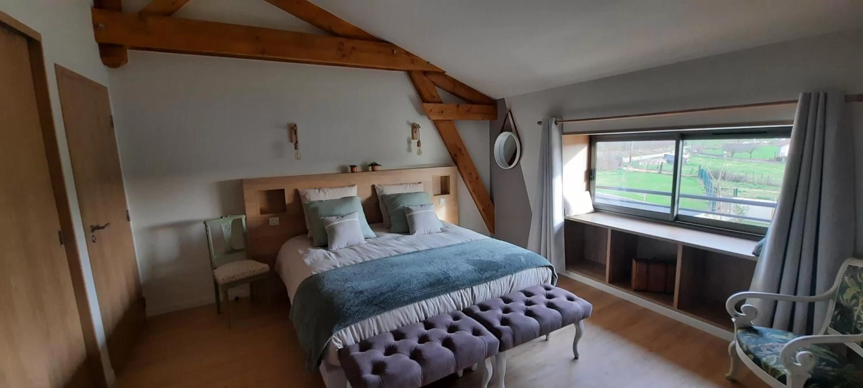 Bed in Bel Aujourd'hui Spa Sauna