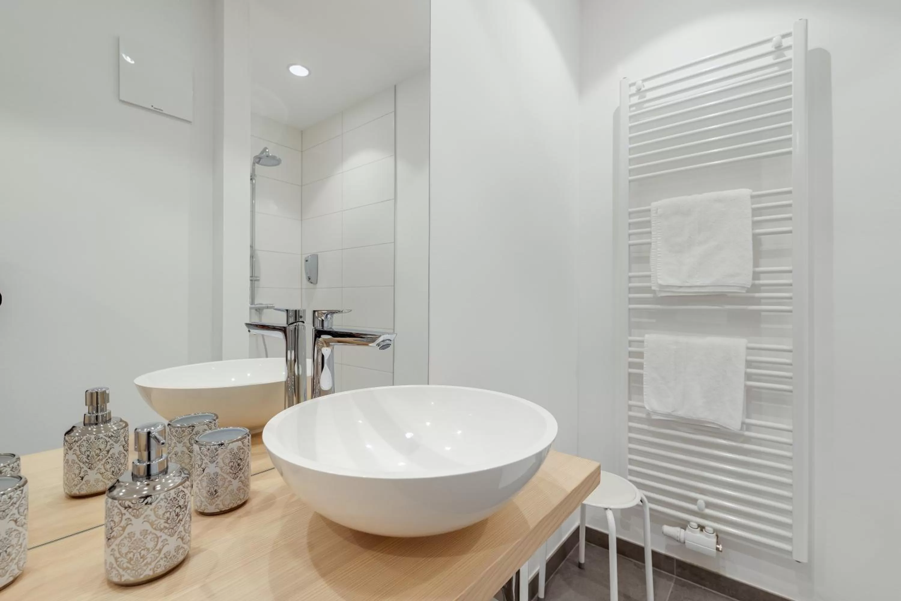 Bathroom in Boutique Hotel Goldenes Lamm Villach