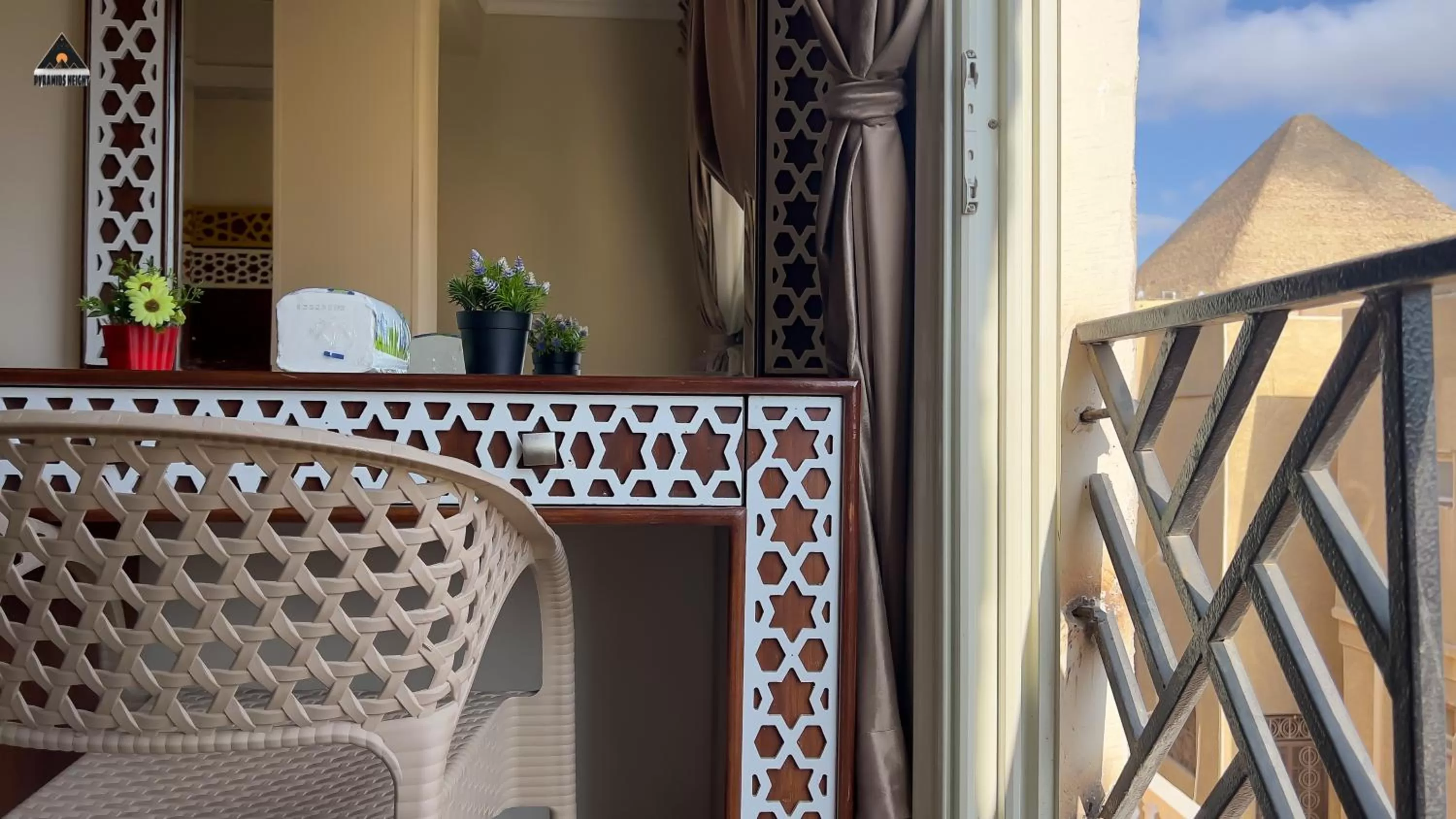 View (from property/room) in Pyramids Height Hotel & Pyramids Master Scene Rooftop