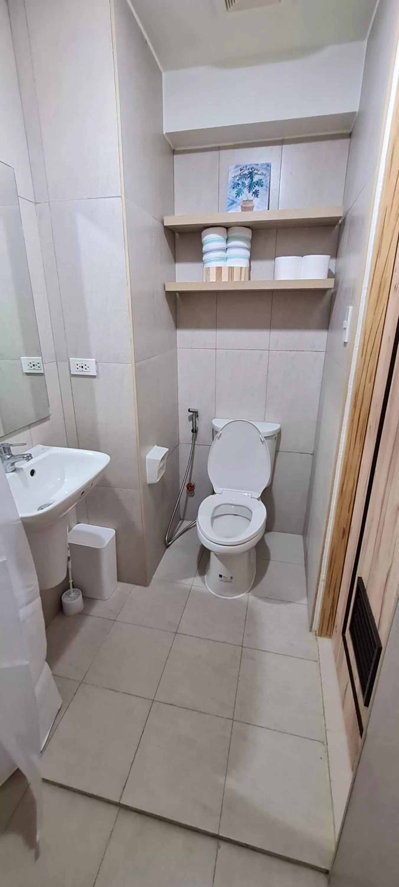 Bathroom in Inspiria Condo Units beside Abreeza Mall Davao