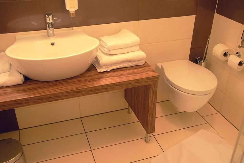 Bathroom in Hotel Opara