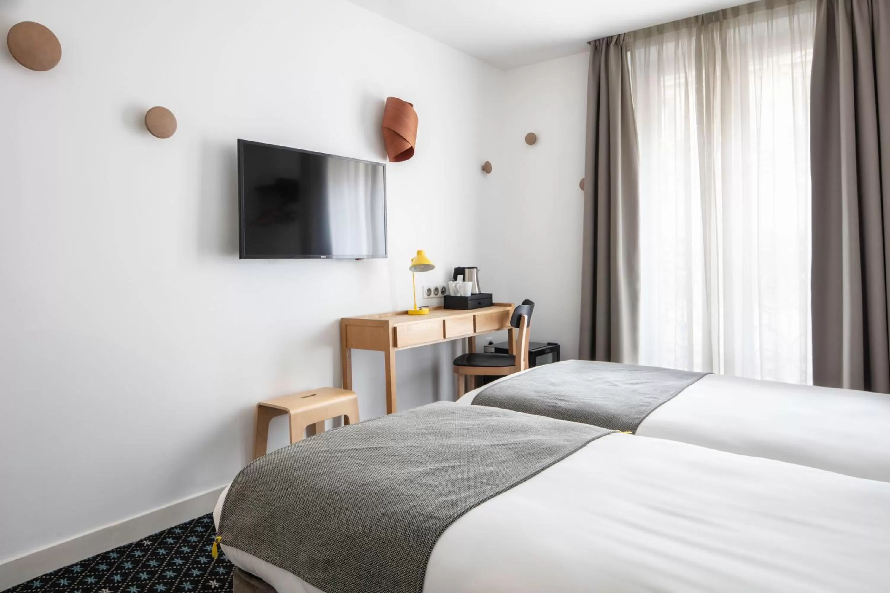 Bedroom, Bed in Hotel Palm - Astotel