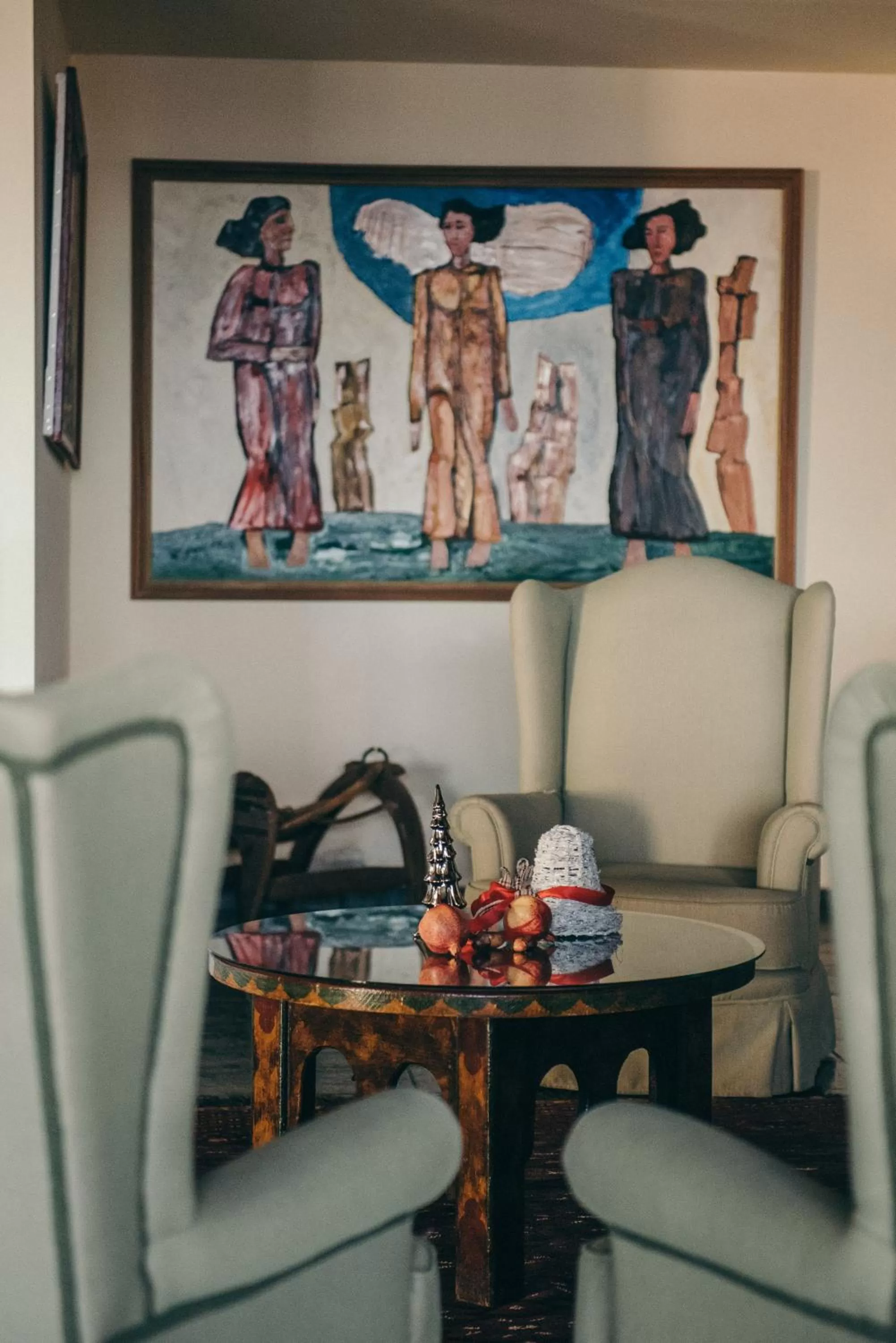 Decorative detail in Anemolia Mountain Resort