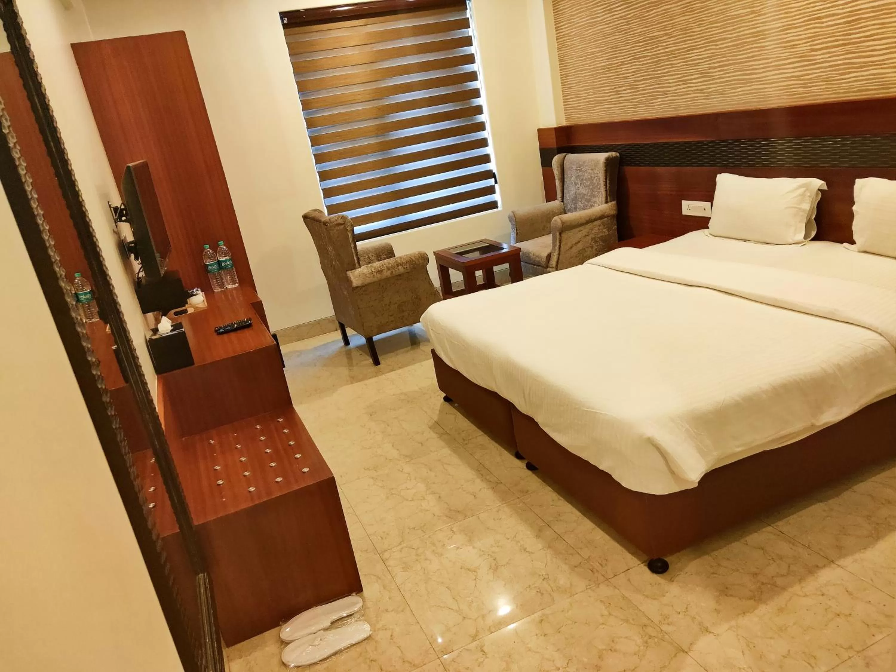 Bed in Holy River Hotel