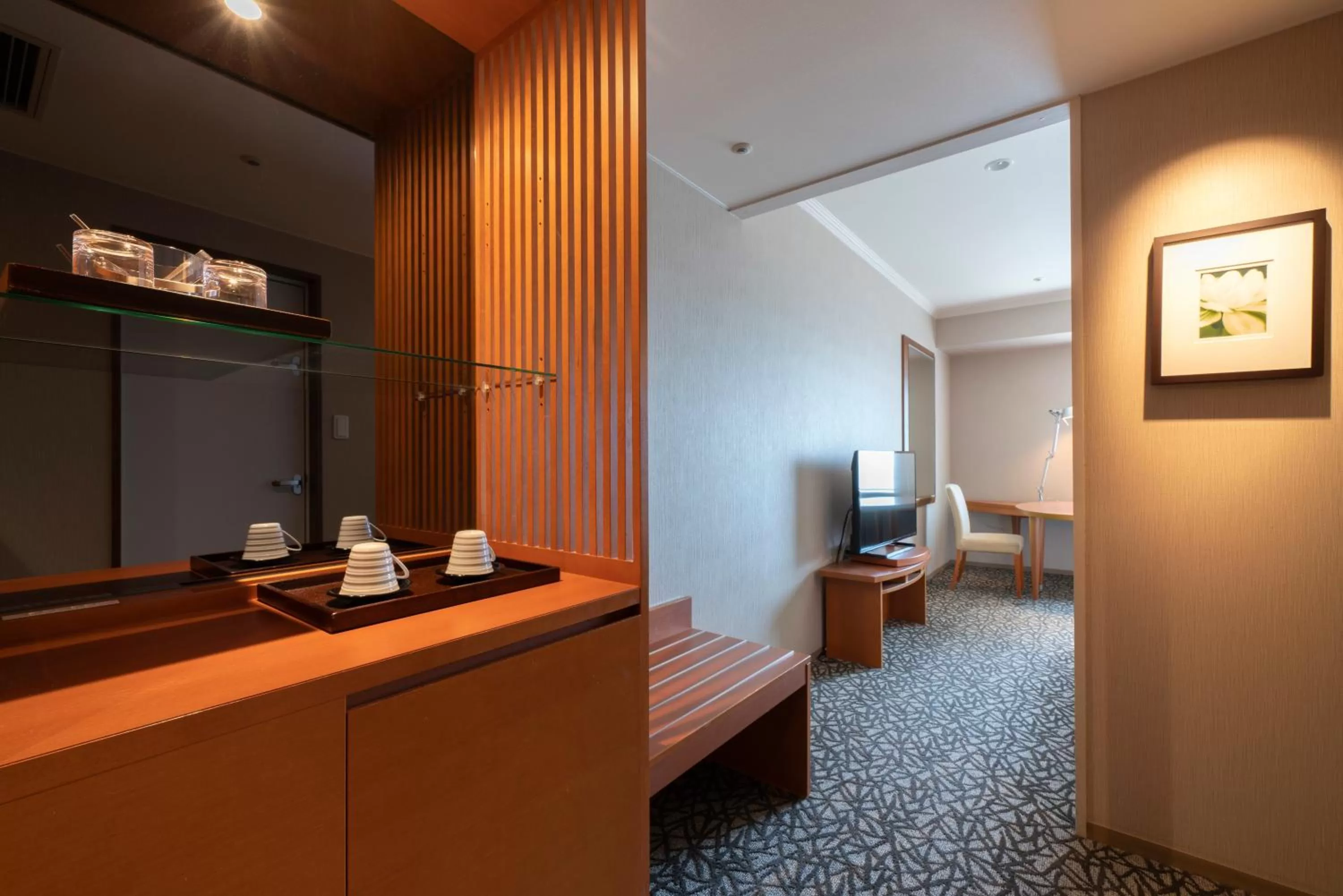 Photo of the whole room, Bed in Hotel Associa Toyohashi