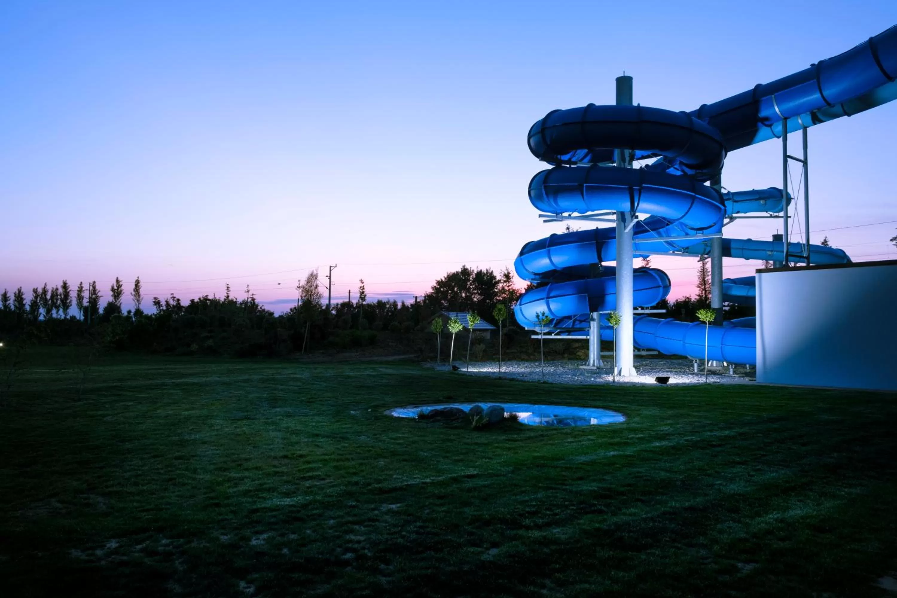 Natural landscape in Mjus Resort & Thermal Park