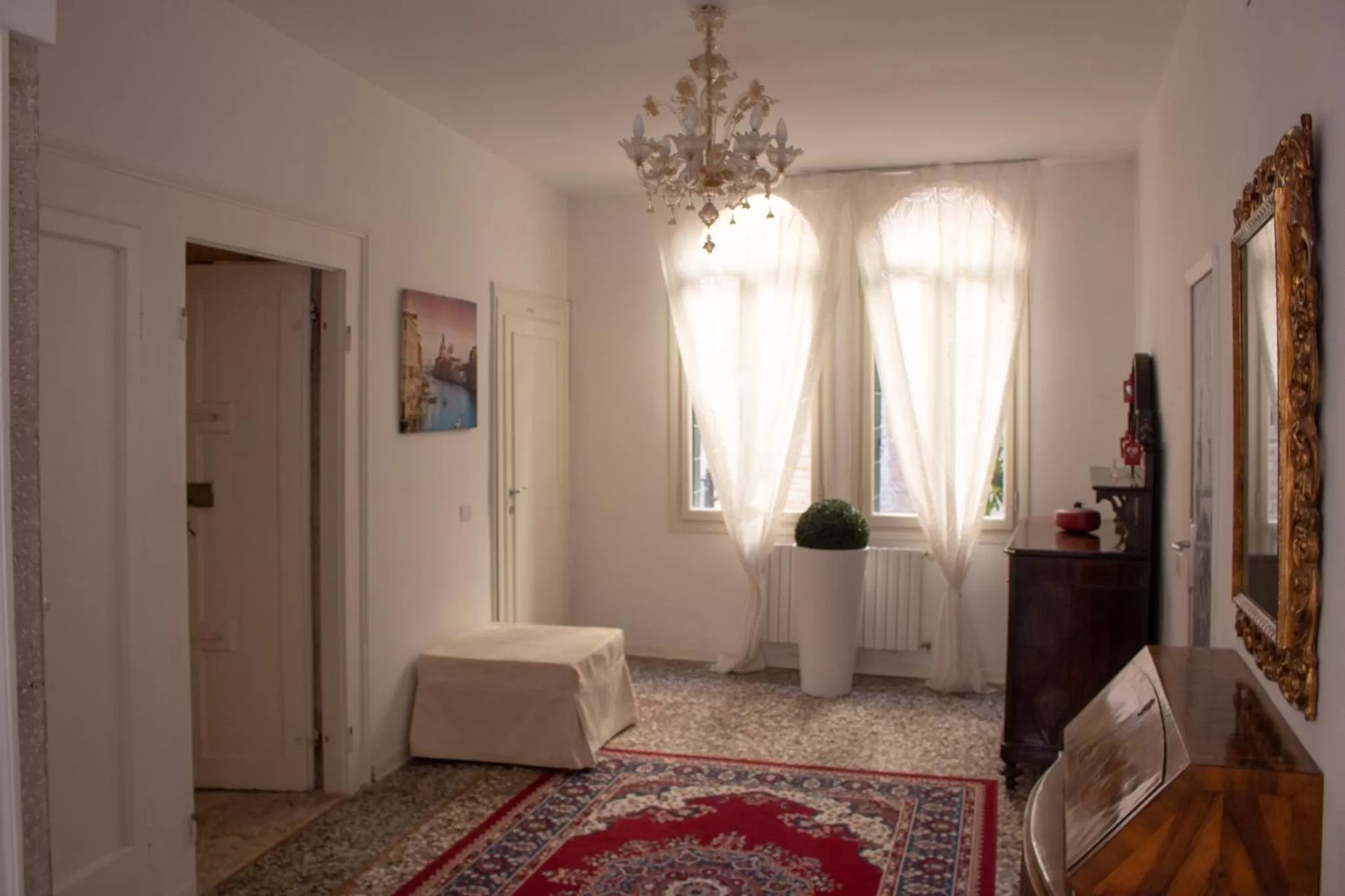 Communal lounge/ TV room, Bed in Porta Orientalis Venice