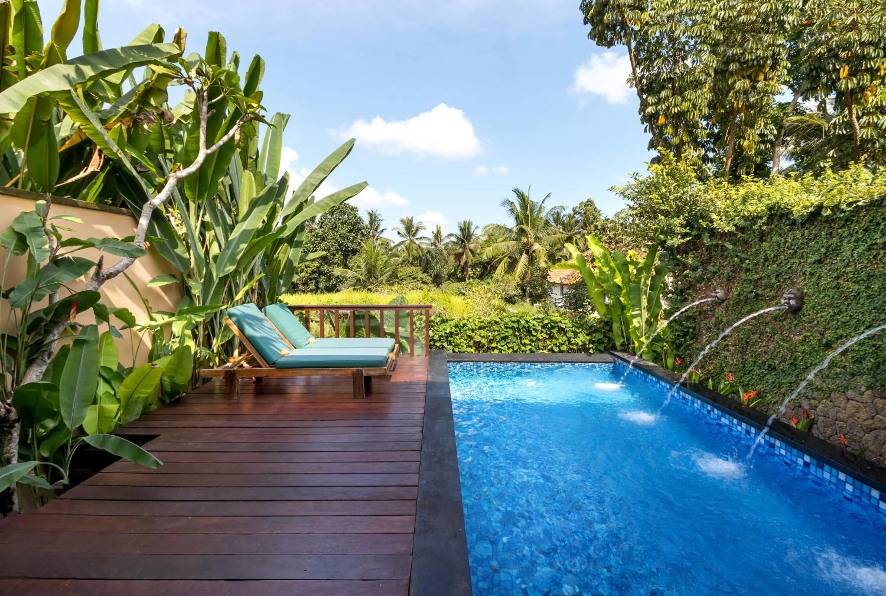 Pool view in Ubud Green Resort Villas Powered by Archipelago