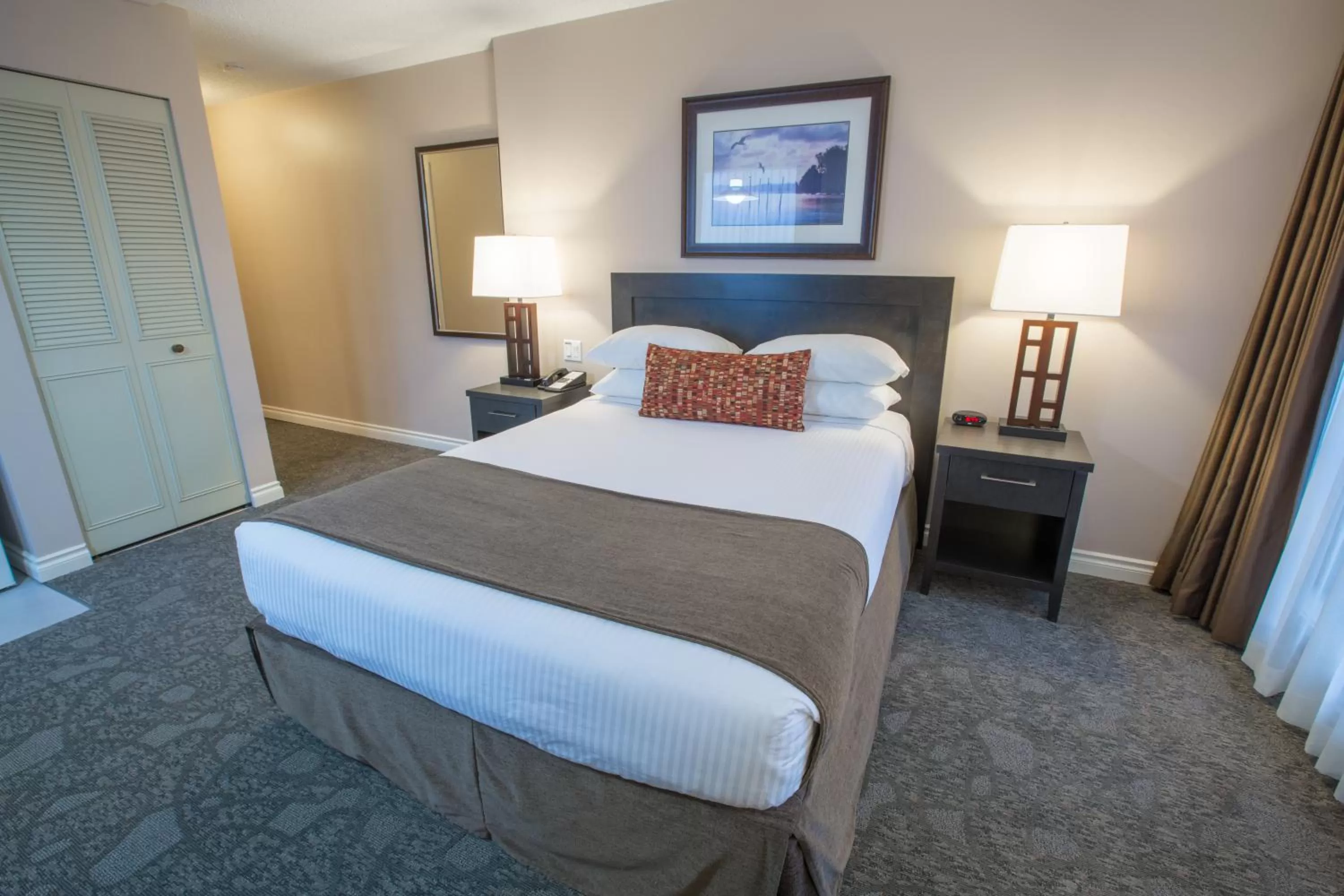 Bed in The Embassy Inn