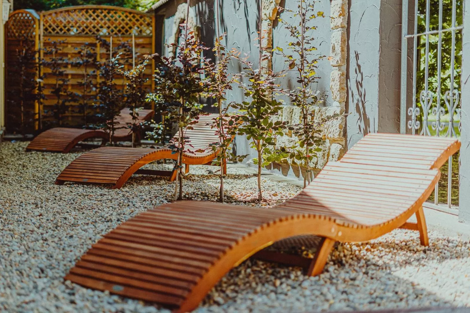 Patio in Boutique Hotel Rothenburger Hof