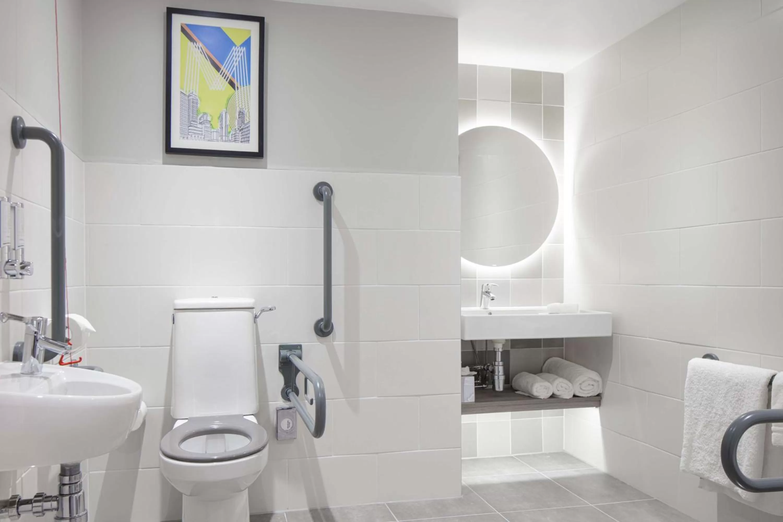 Bathroom in Hampton By Hilton Manchester Northern Quarter