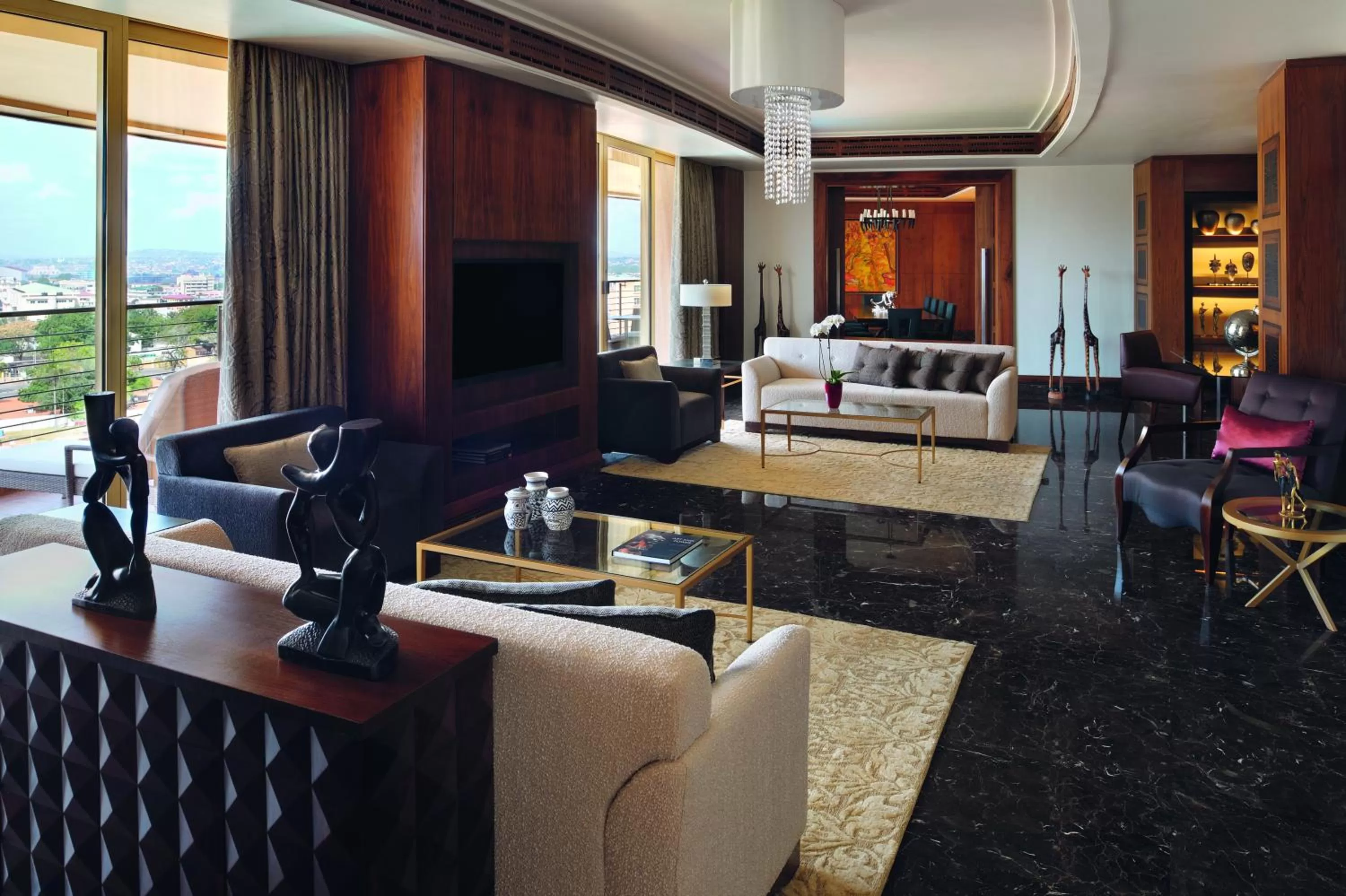 Living room in Mövenpick Ambassador Hotel Accra