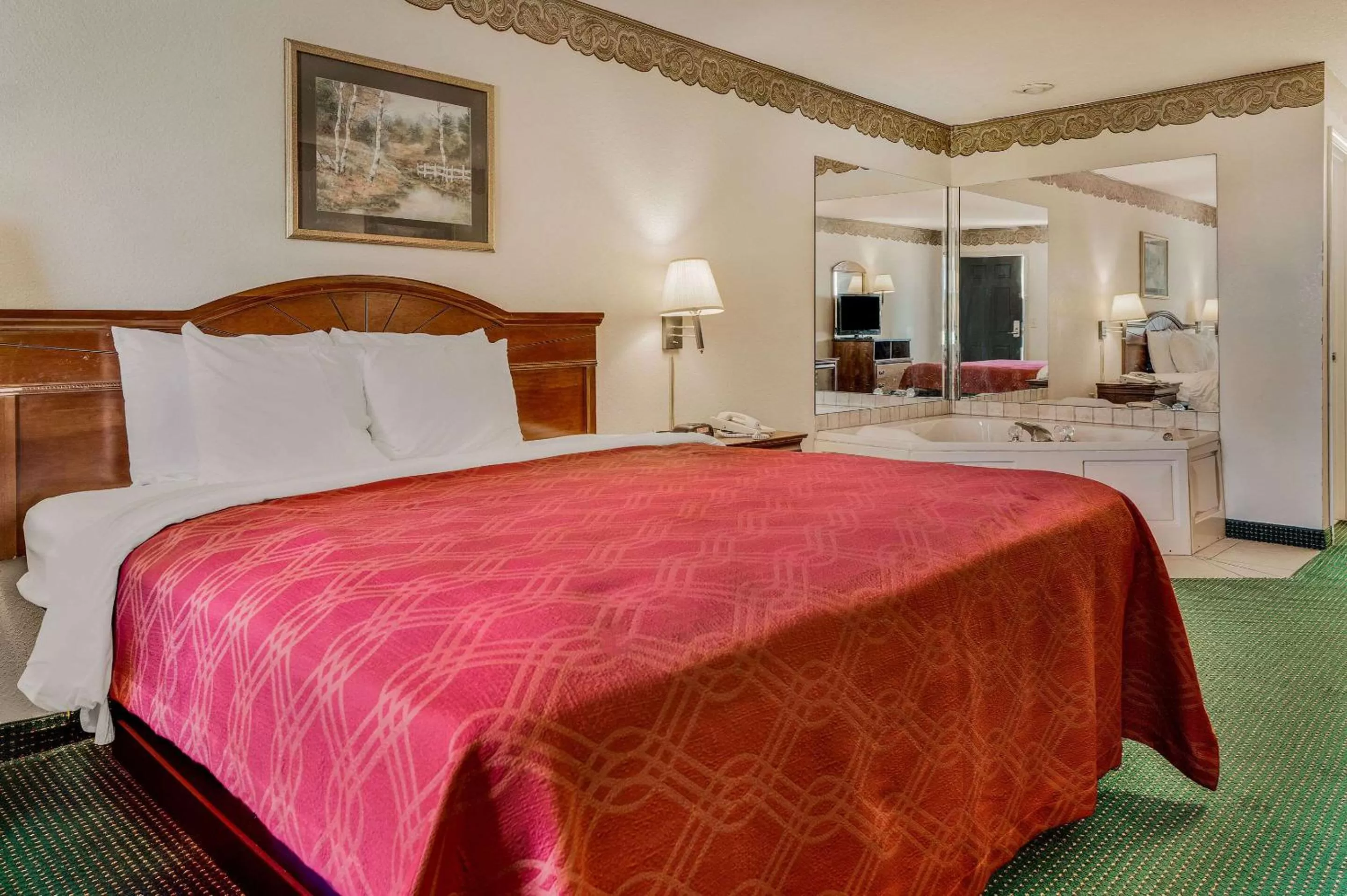 Bedroom, Bed in Rodeway Inn Sandersville