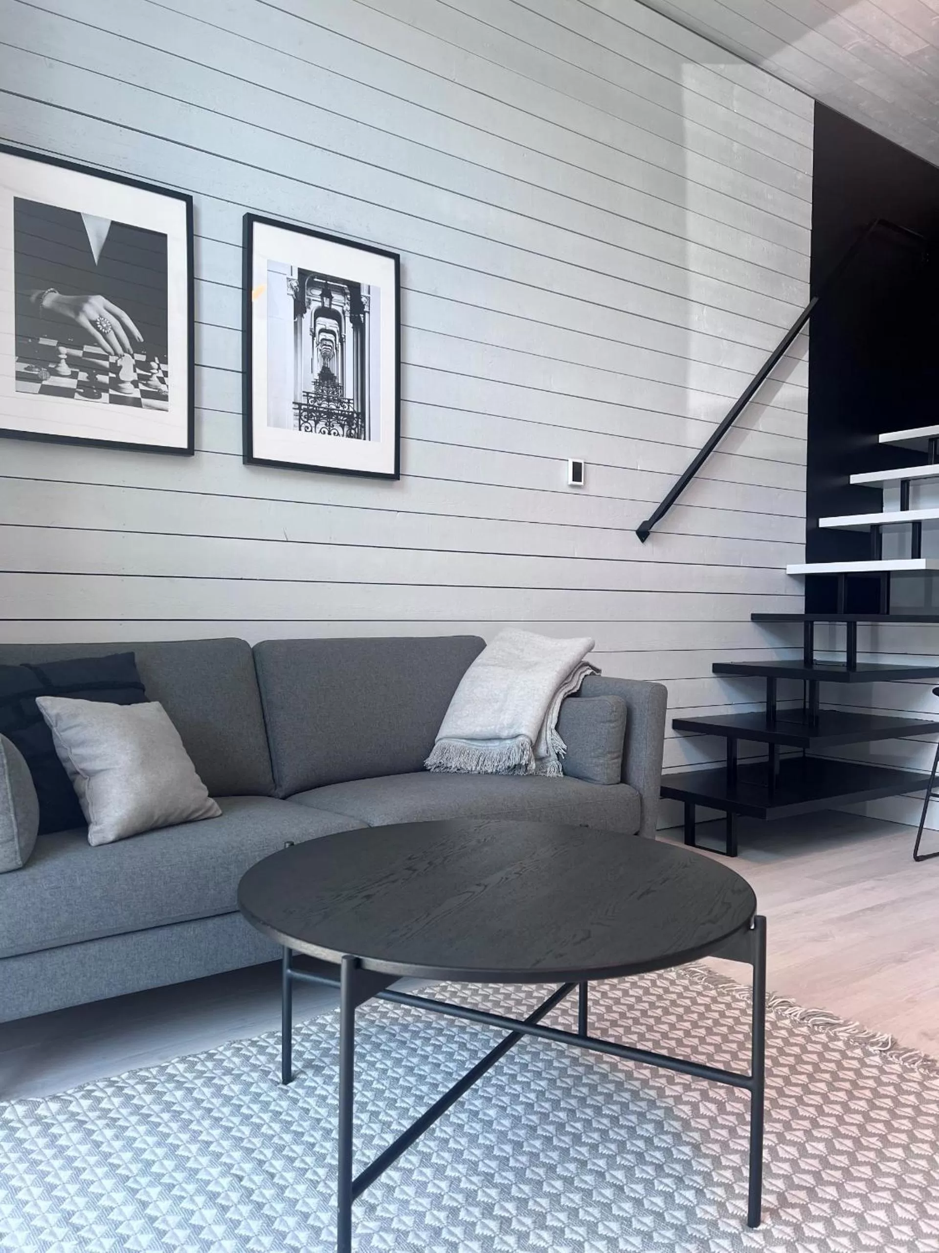 Living room in Chalet Park by Maier Höchst