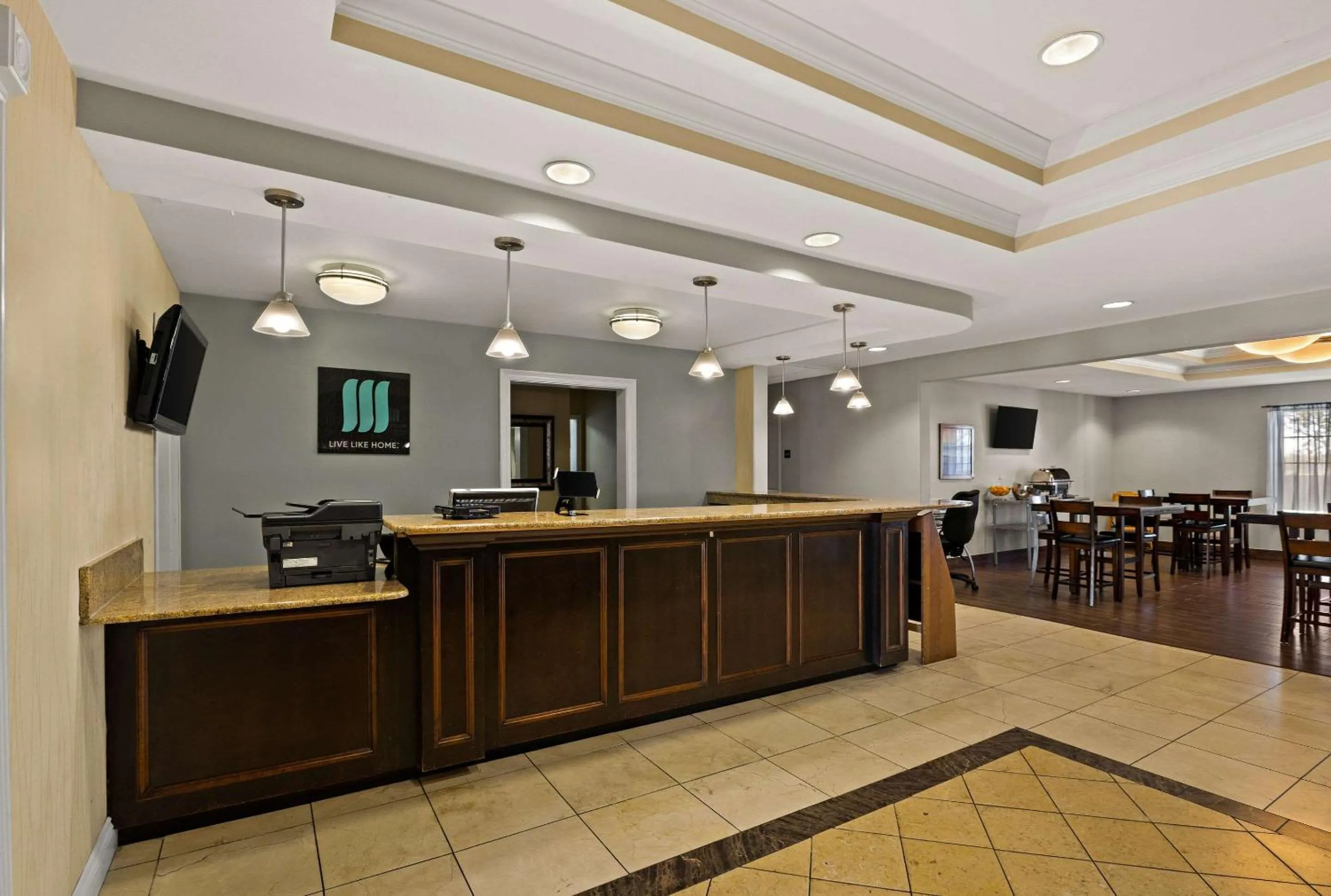 Lobby or reception in MainStay Suites Houma
