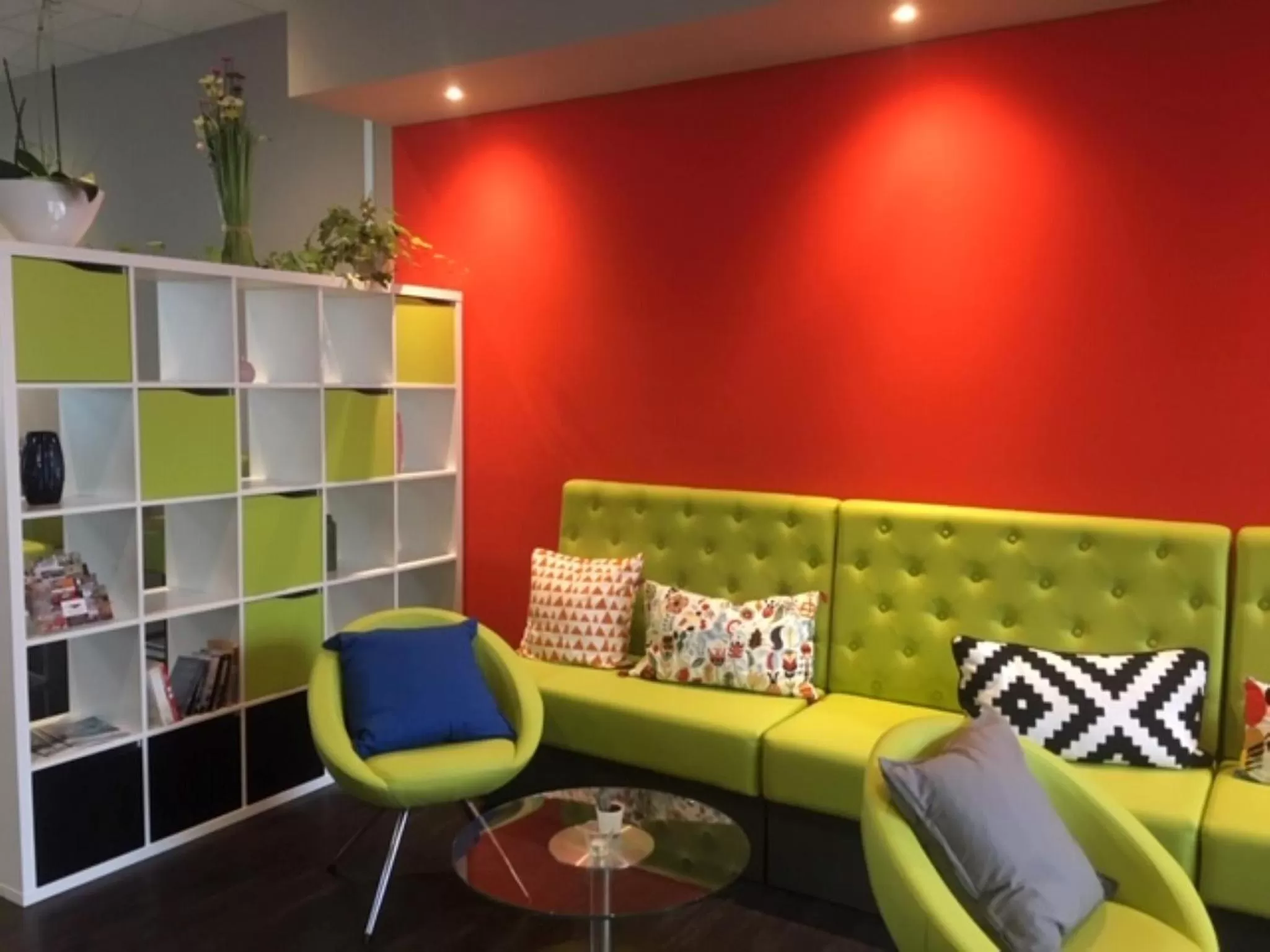 Lobby or reception in SleepySleepy Hotel Dillingen