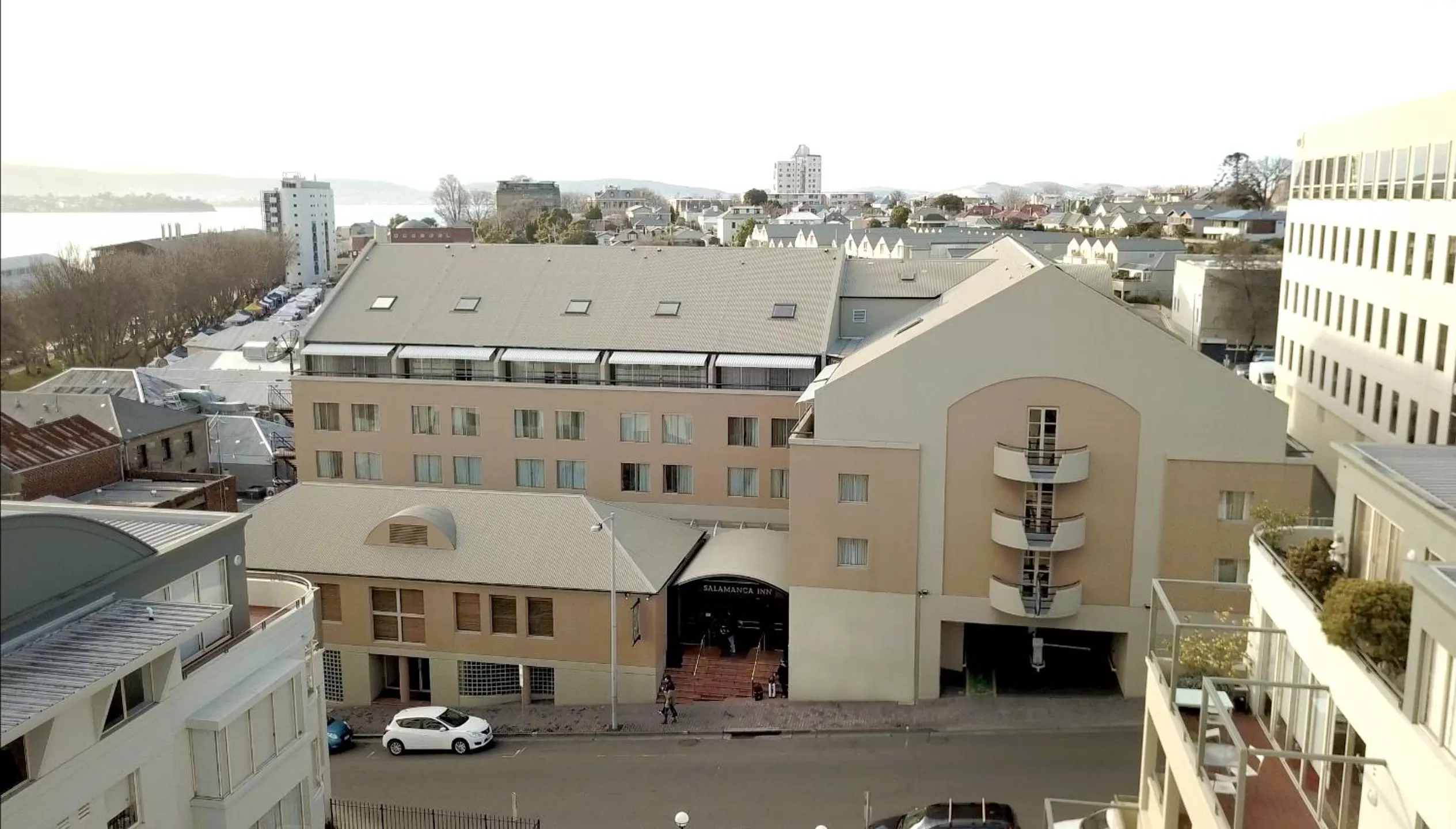 Bird's eye view in Salamanca Inn