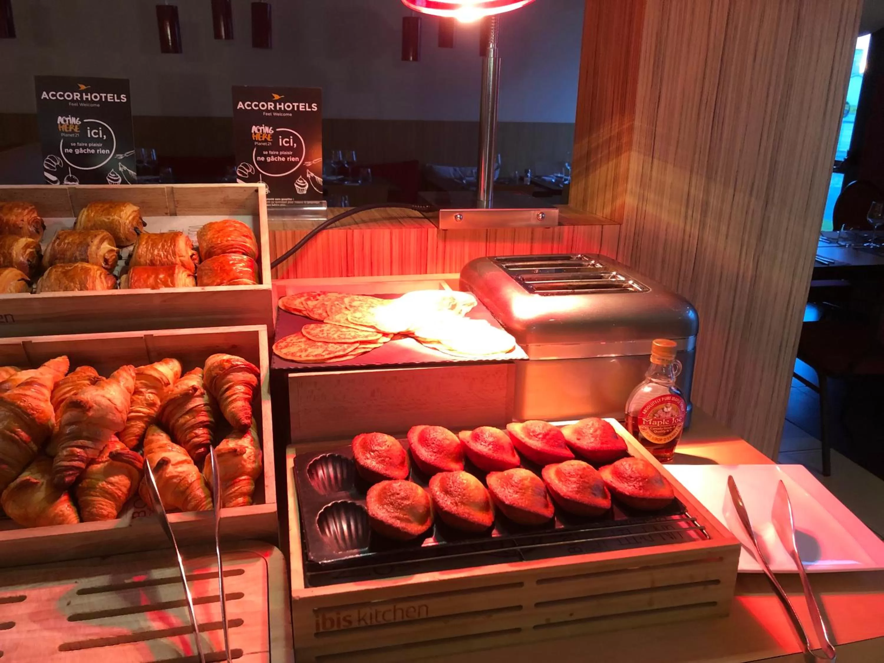 Breakfast in ibis Saintes