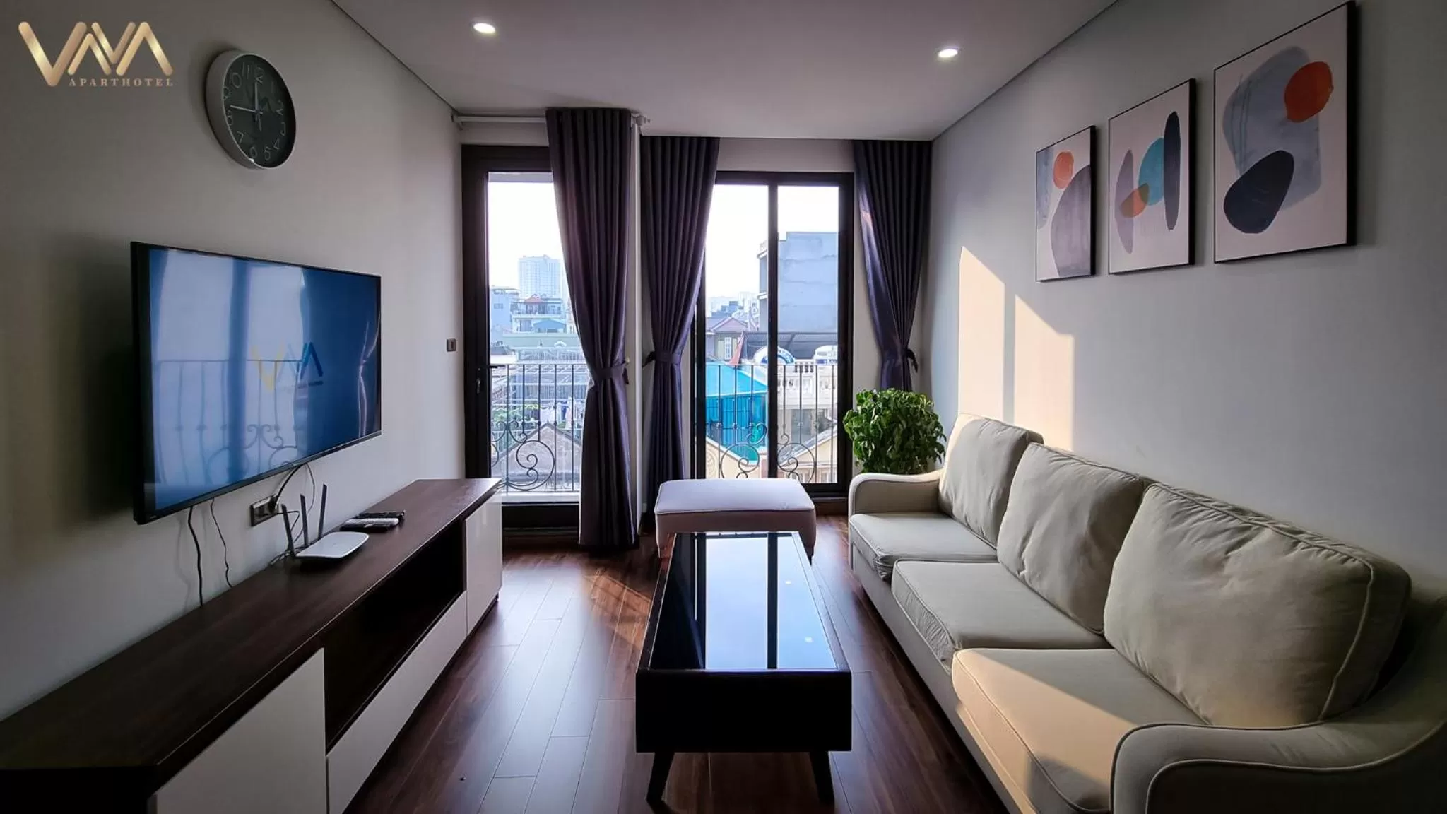 Living room in VNAHOMES APARTHOTEL