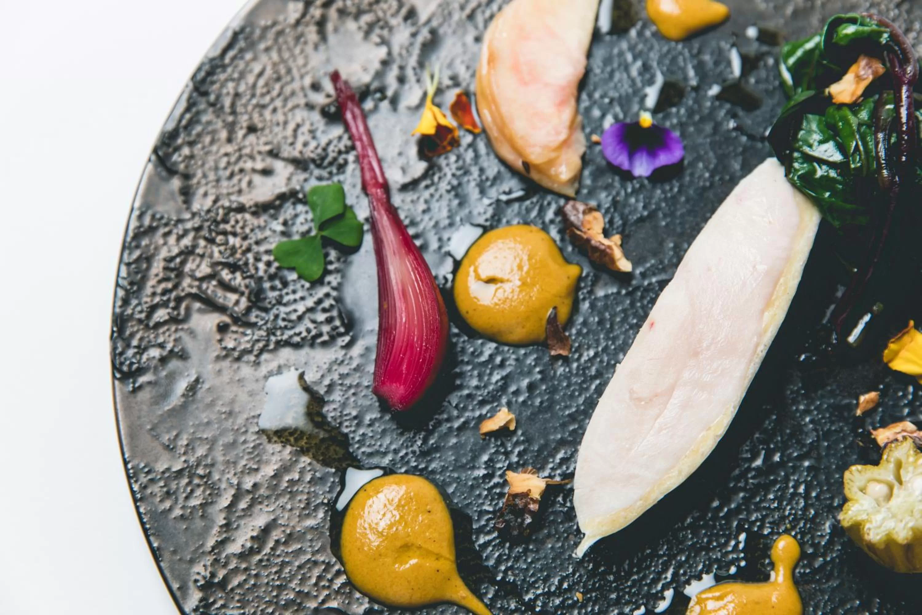 Food close-up in Garrya Nijo Castle Kyoto