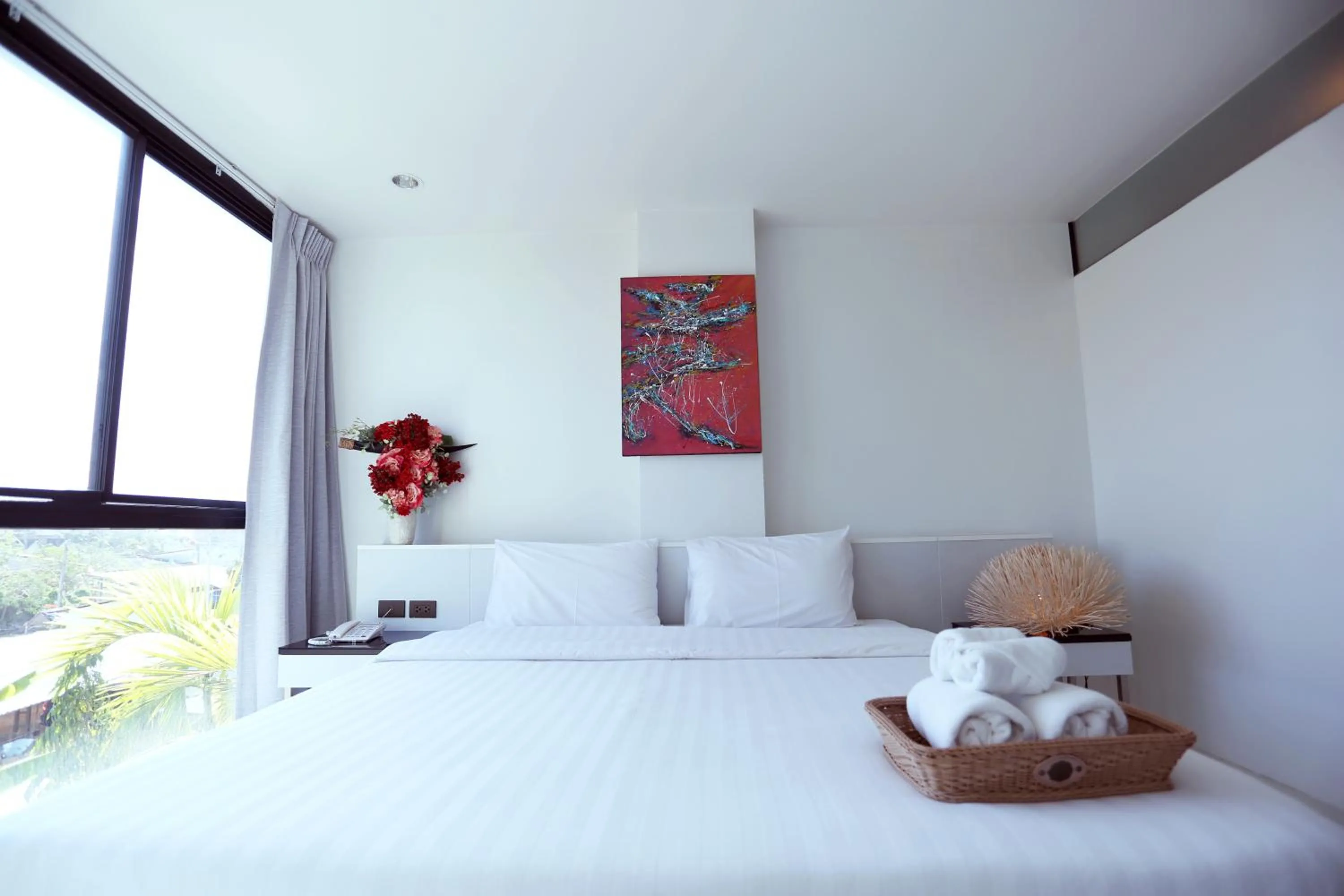 Bed in Neca Complex Apartment