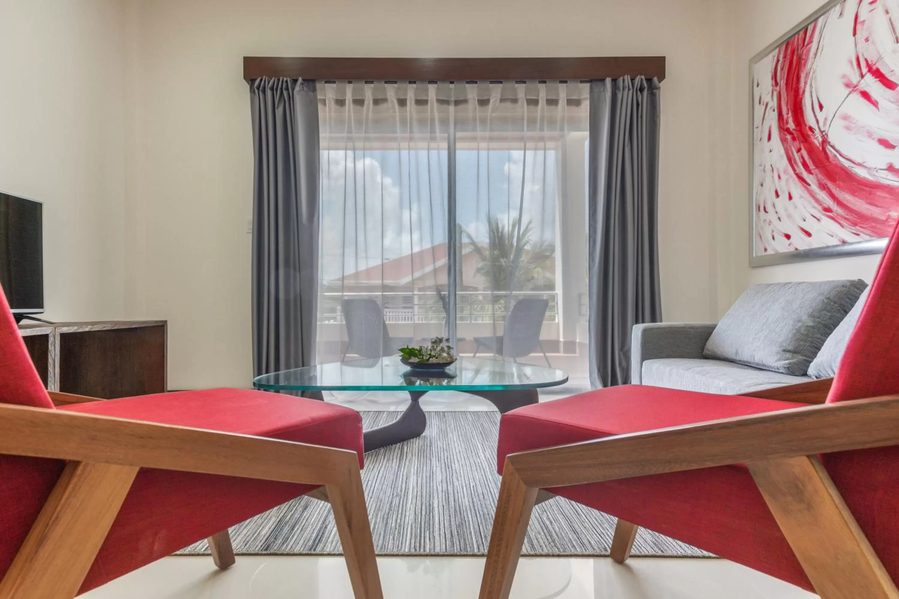 Living room in The Ellysian Boutique Hotel