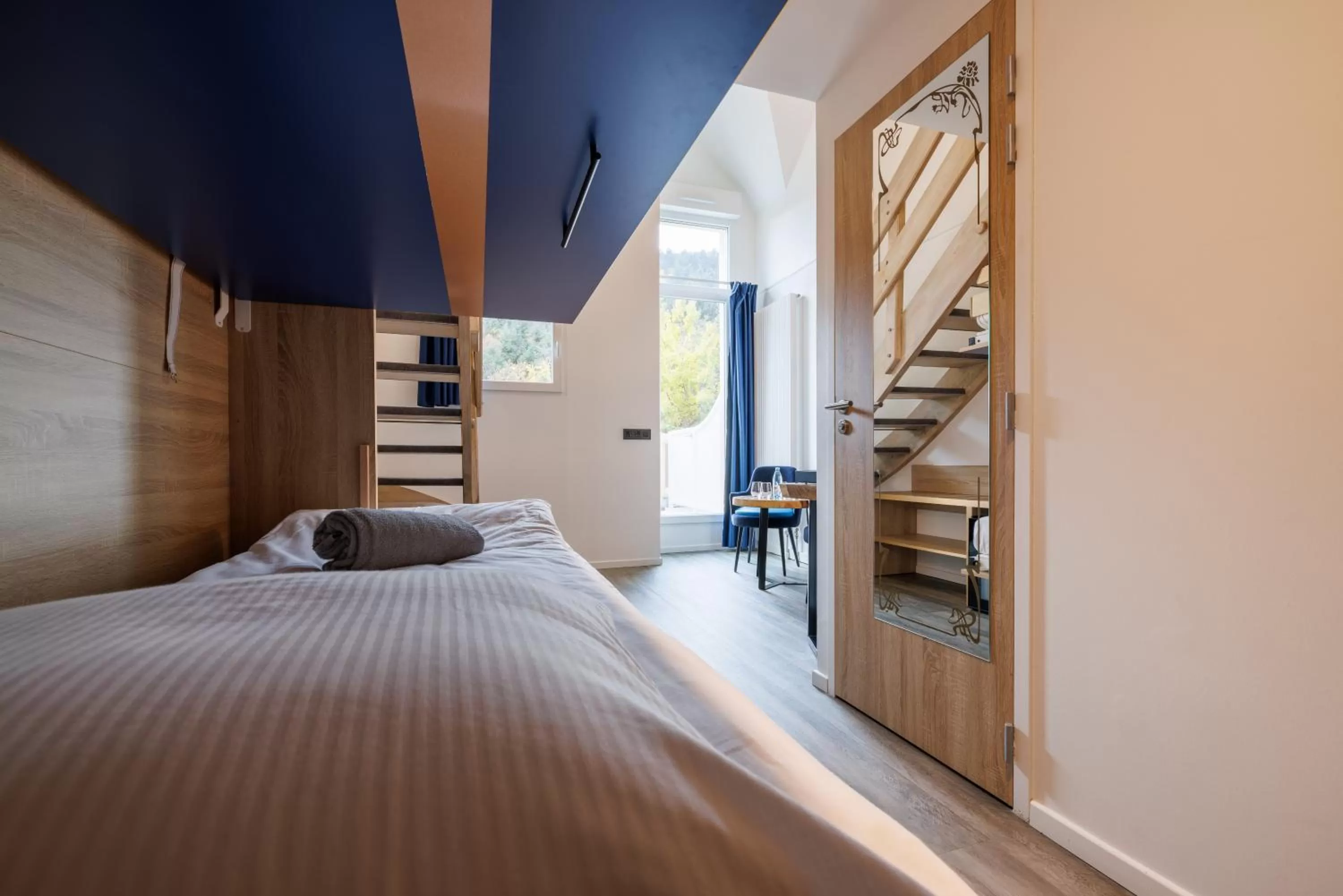 Bedroom, Bed in Hotel SPA Husseren Collections - Proche Colmar - Eguisheim