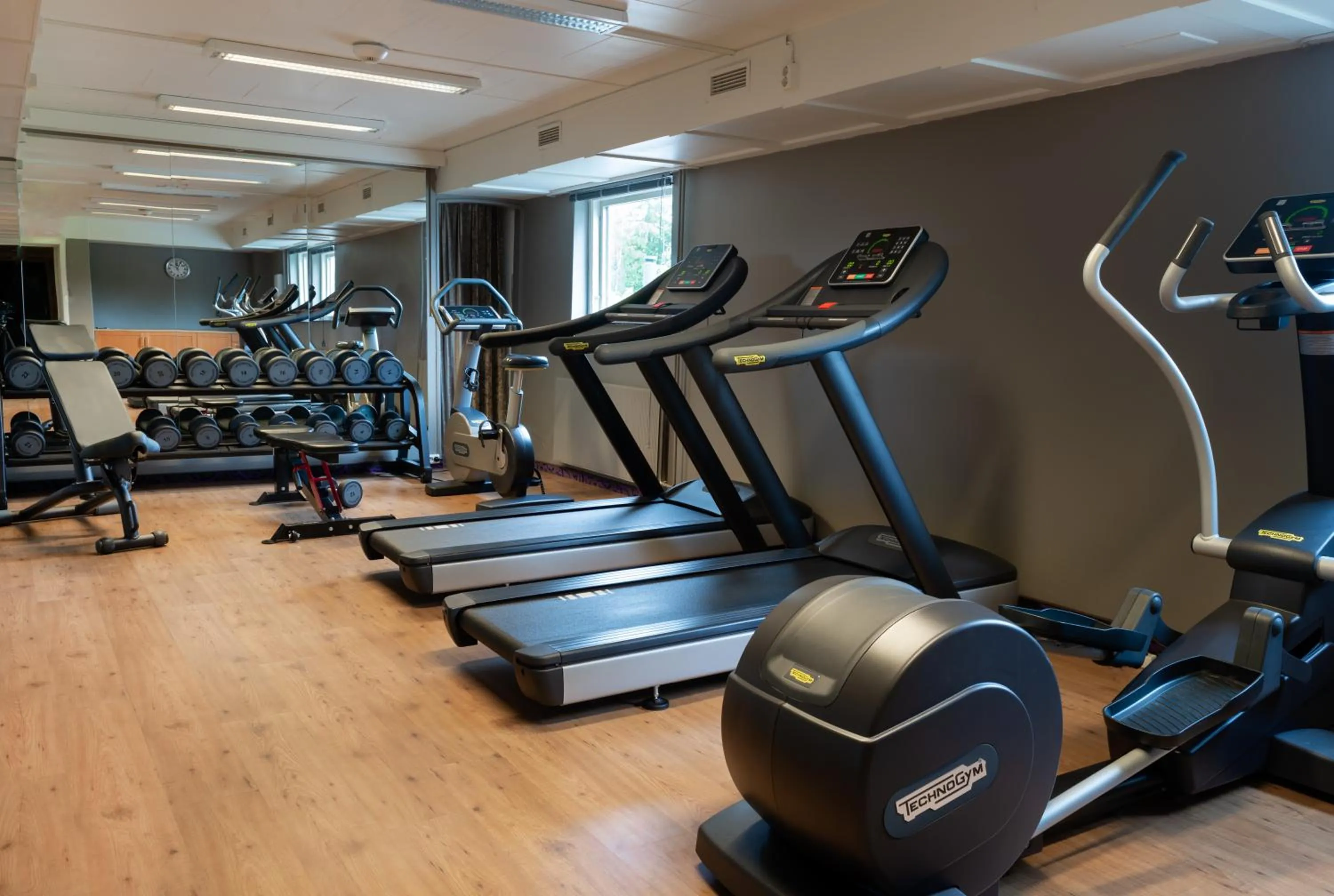 Fitness centre/facilities in Quality Hotel Leangkollen