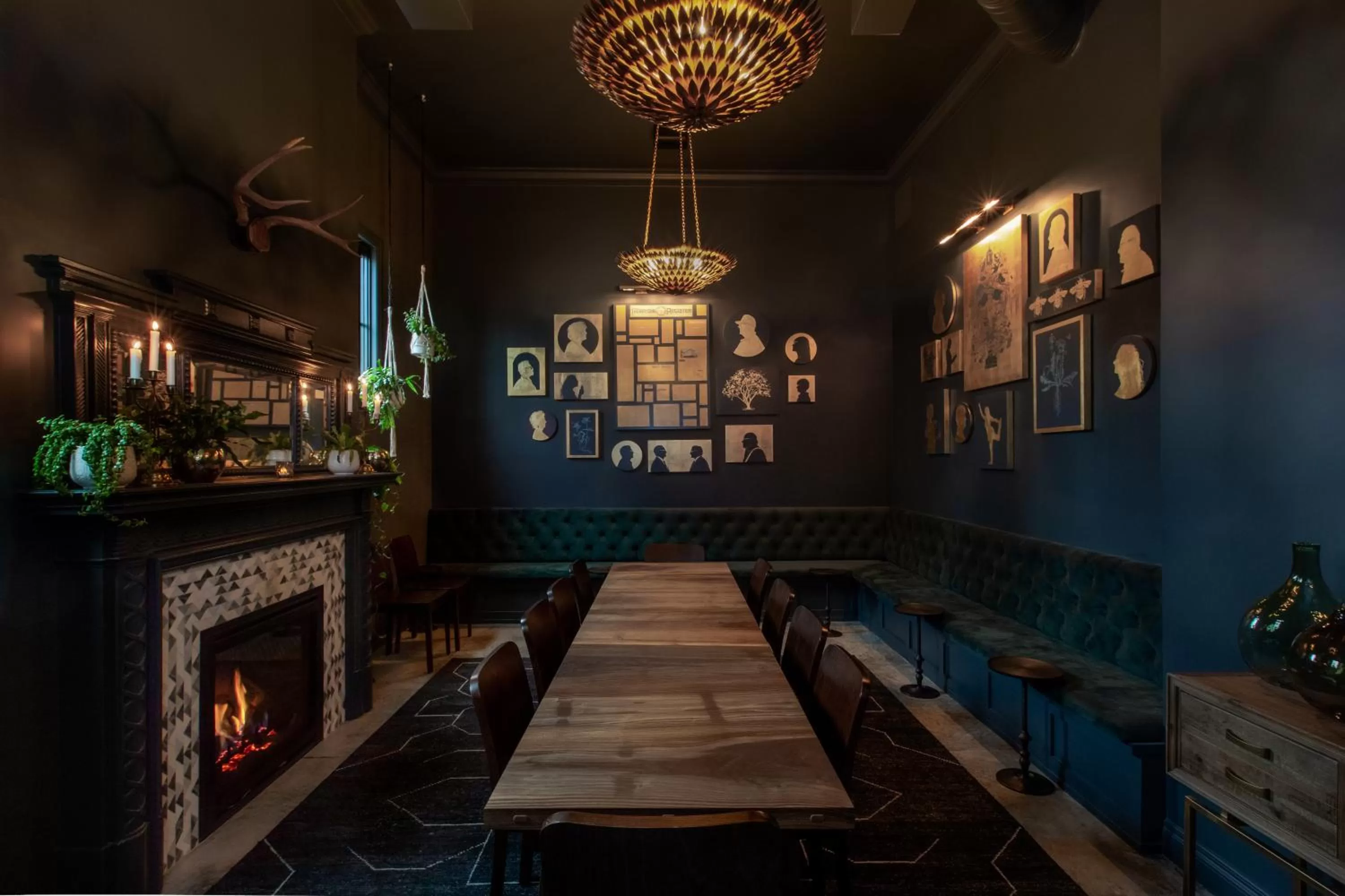 Seating area in Atticus Hotel