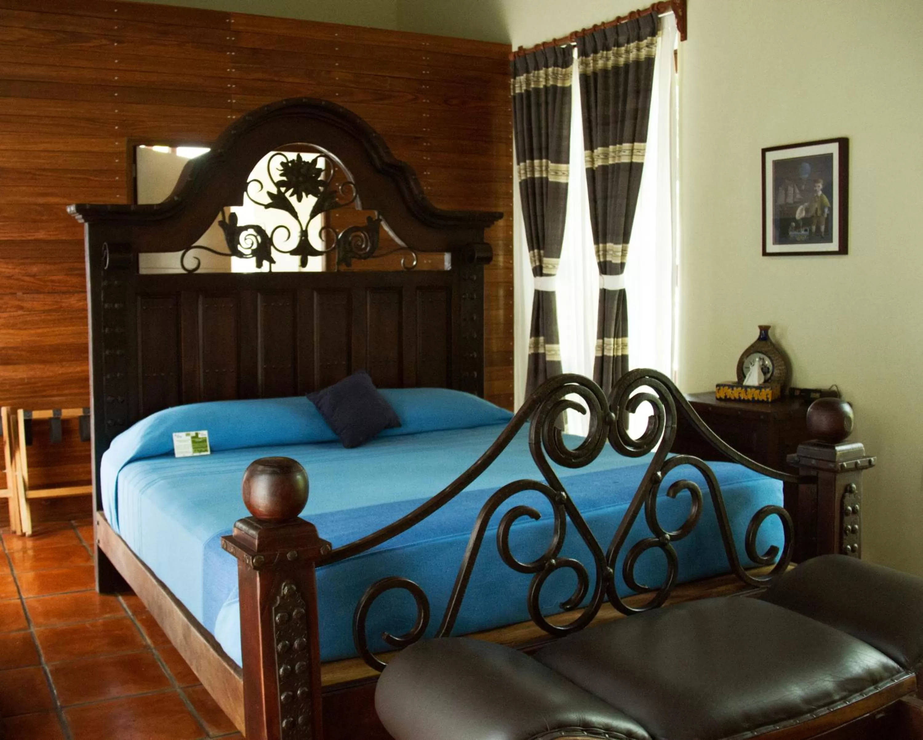 Bed in Hotel Boutique Hacienda del Gobernador