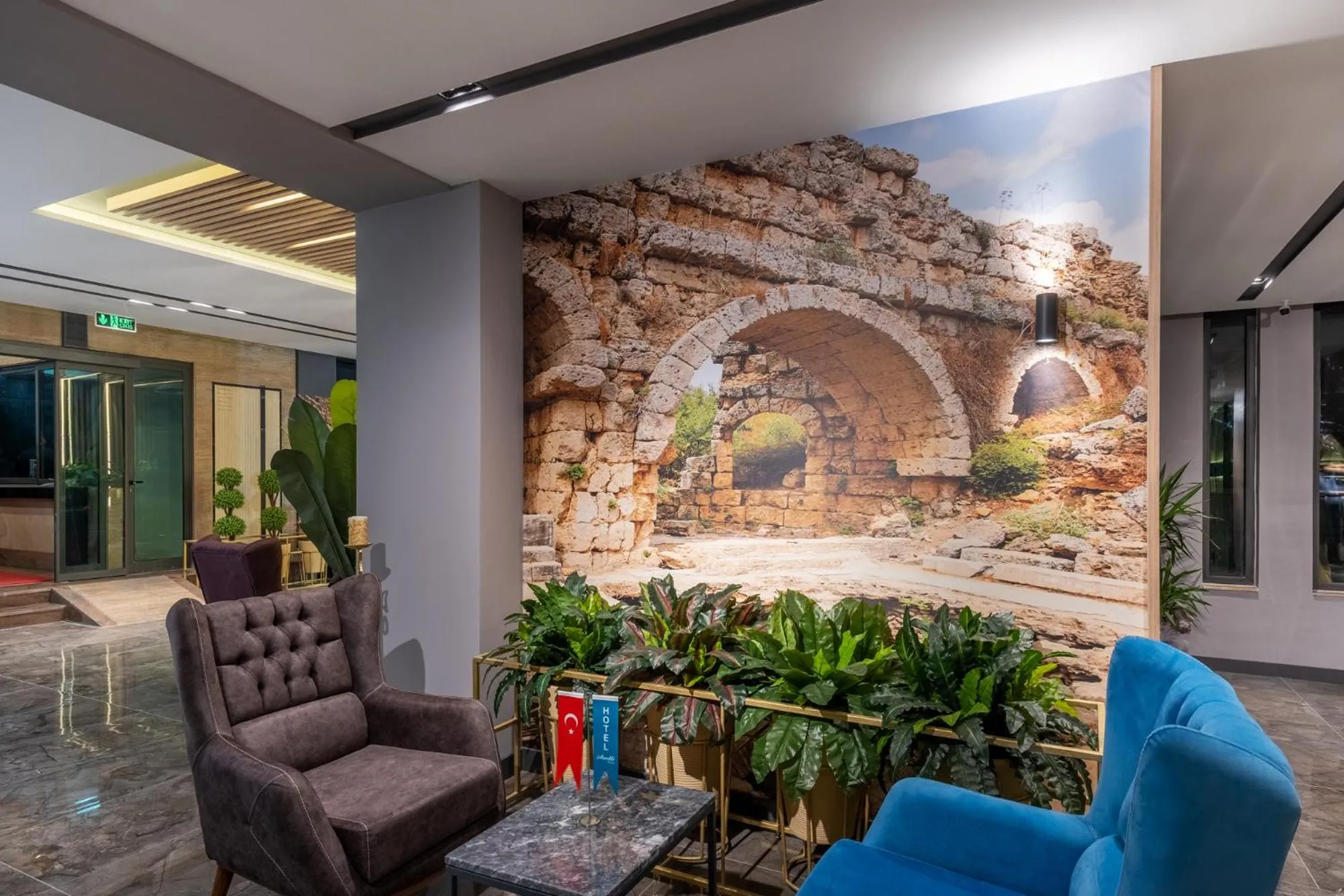 Lobby or reception in Anelli Hotel