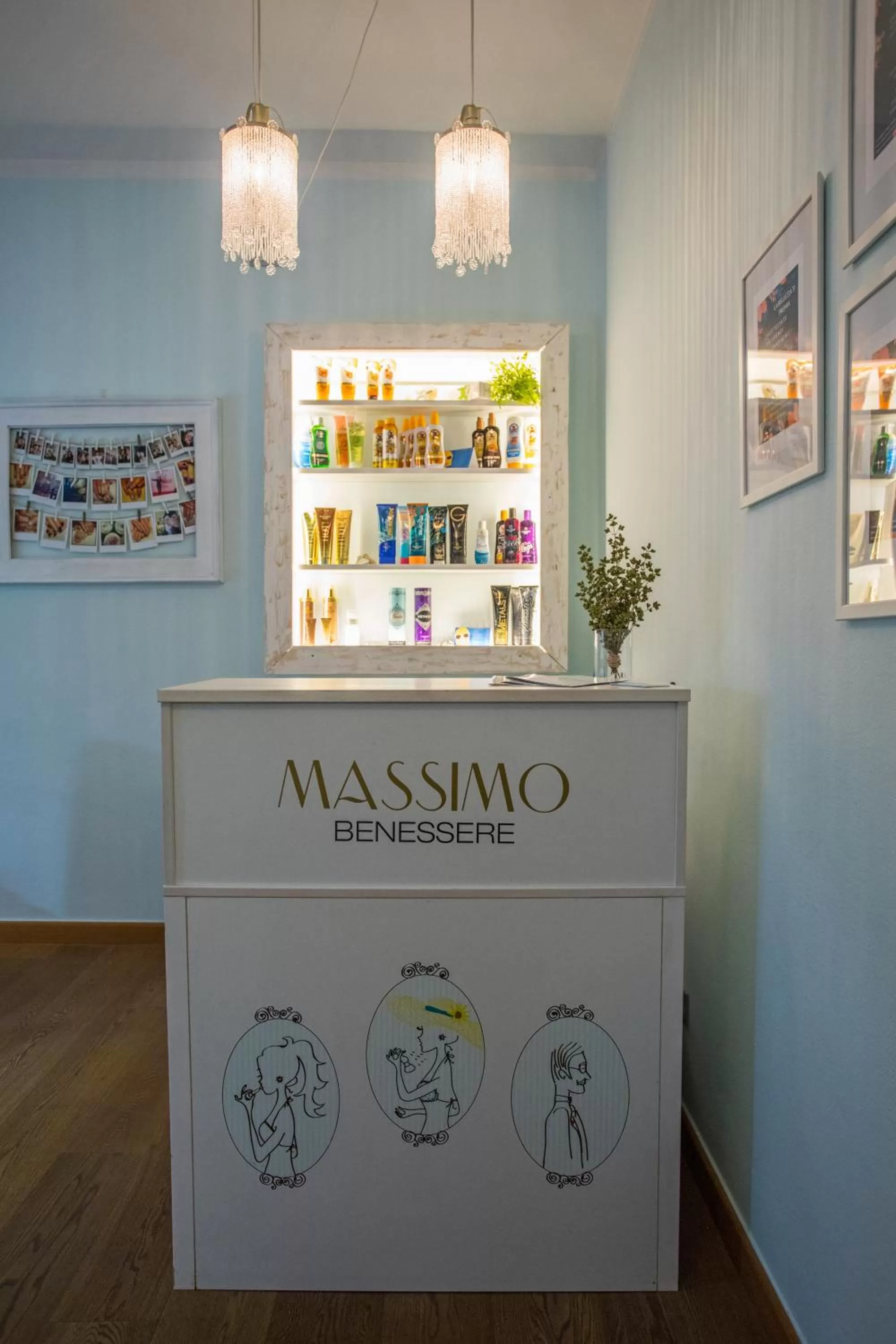 Spa and wellness centre/facilities in Hotel Massimo