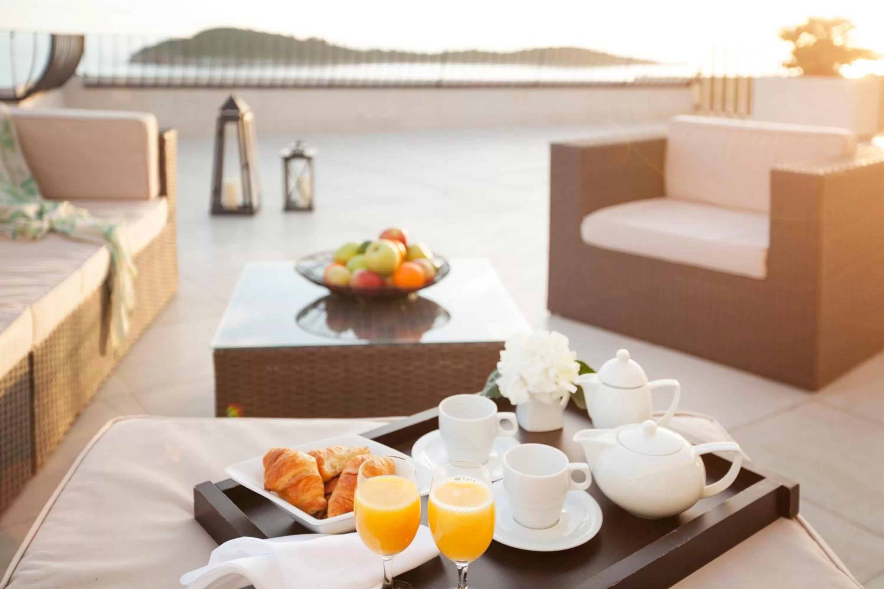 Balcony/Terrace in Hotel Croatia