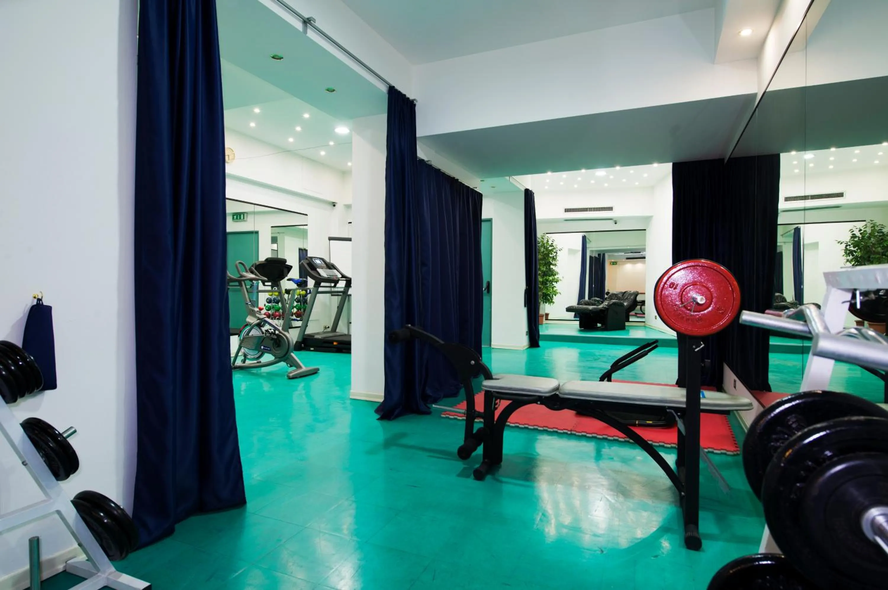 Fitness centre/facilities in Hotel Mec