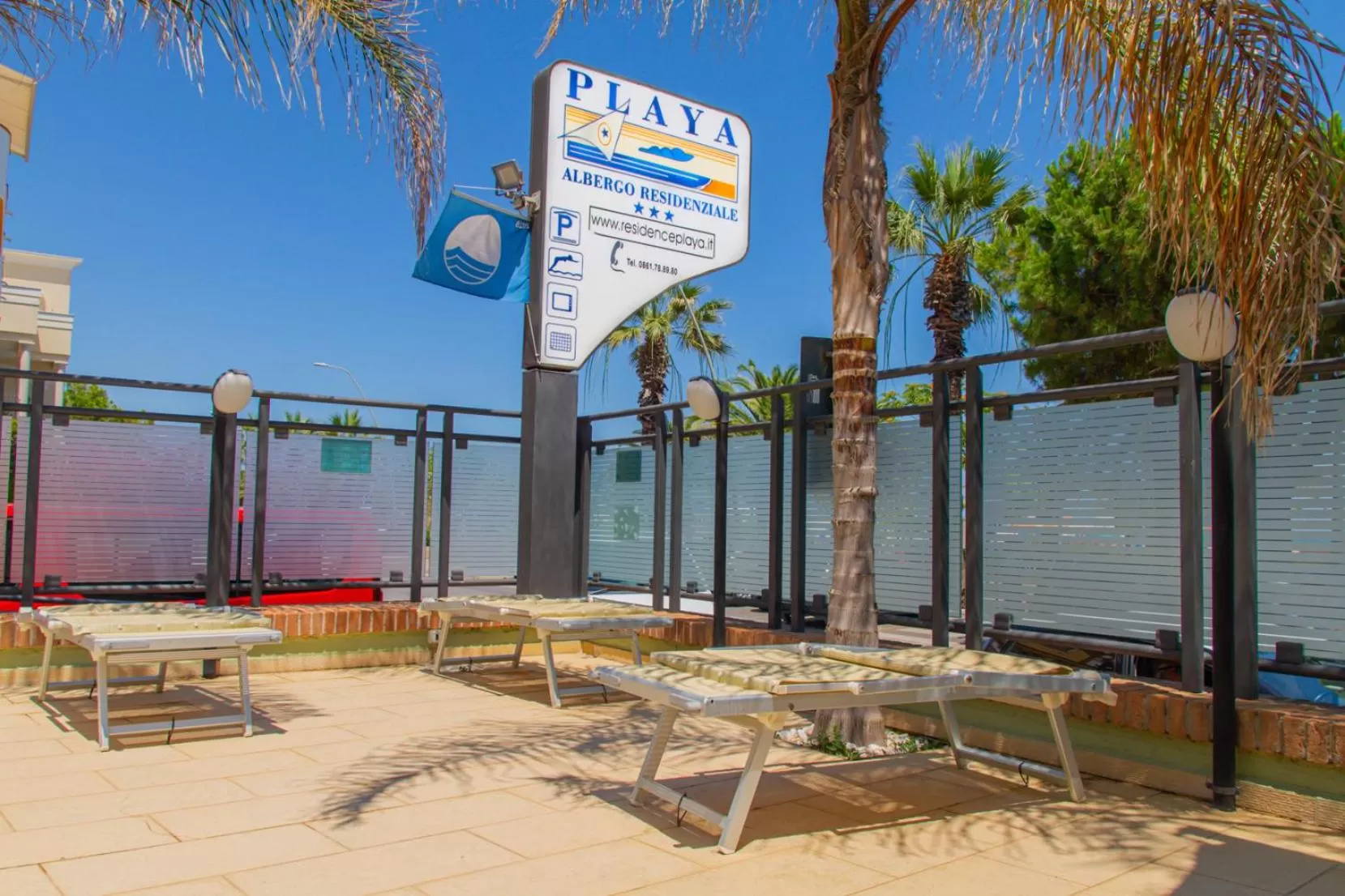 Sea view in Residence Playa