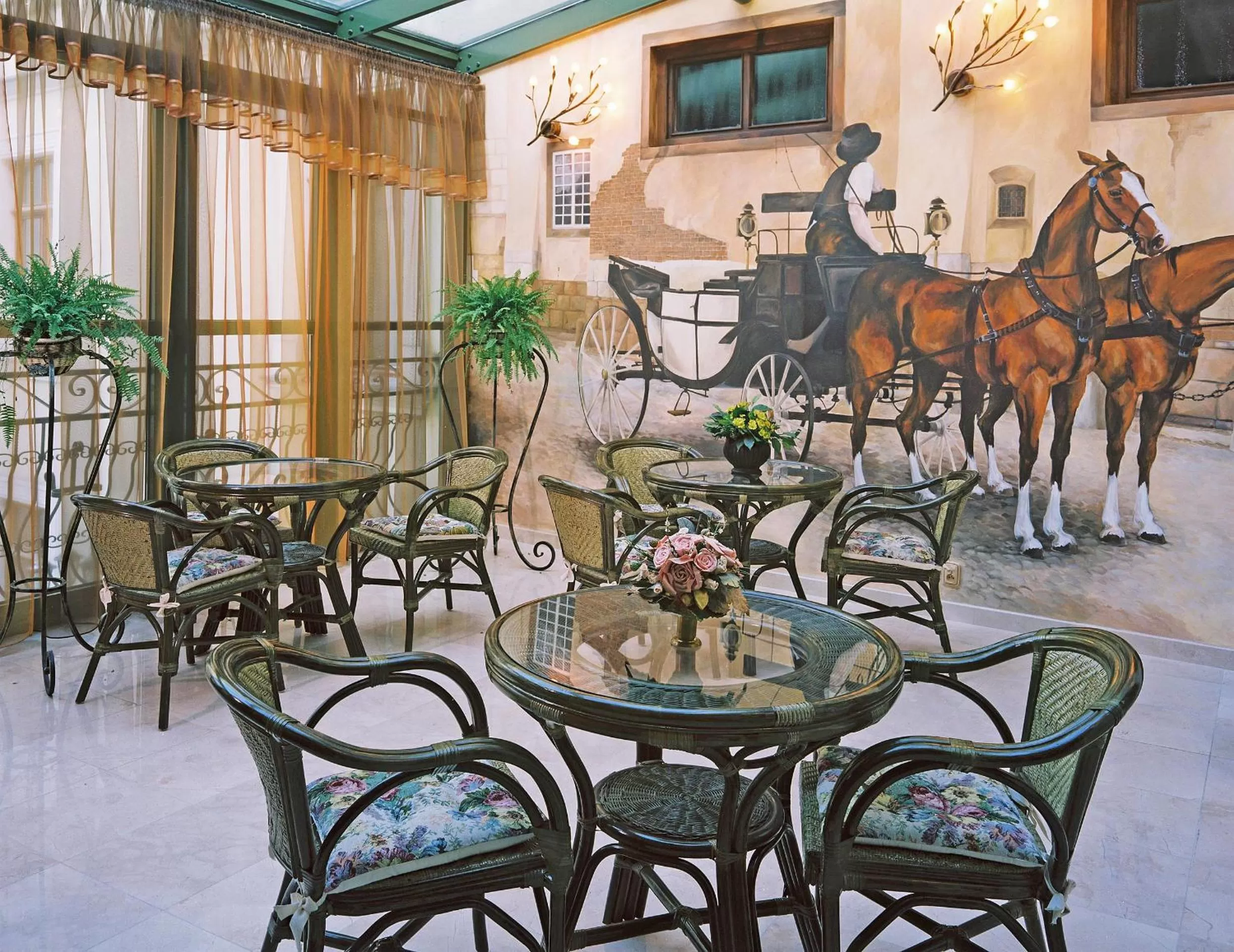 Patio in Hotel Wawel